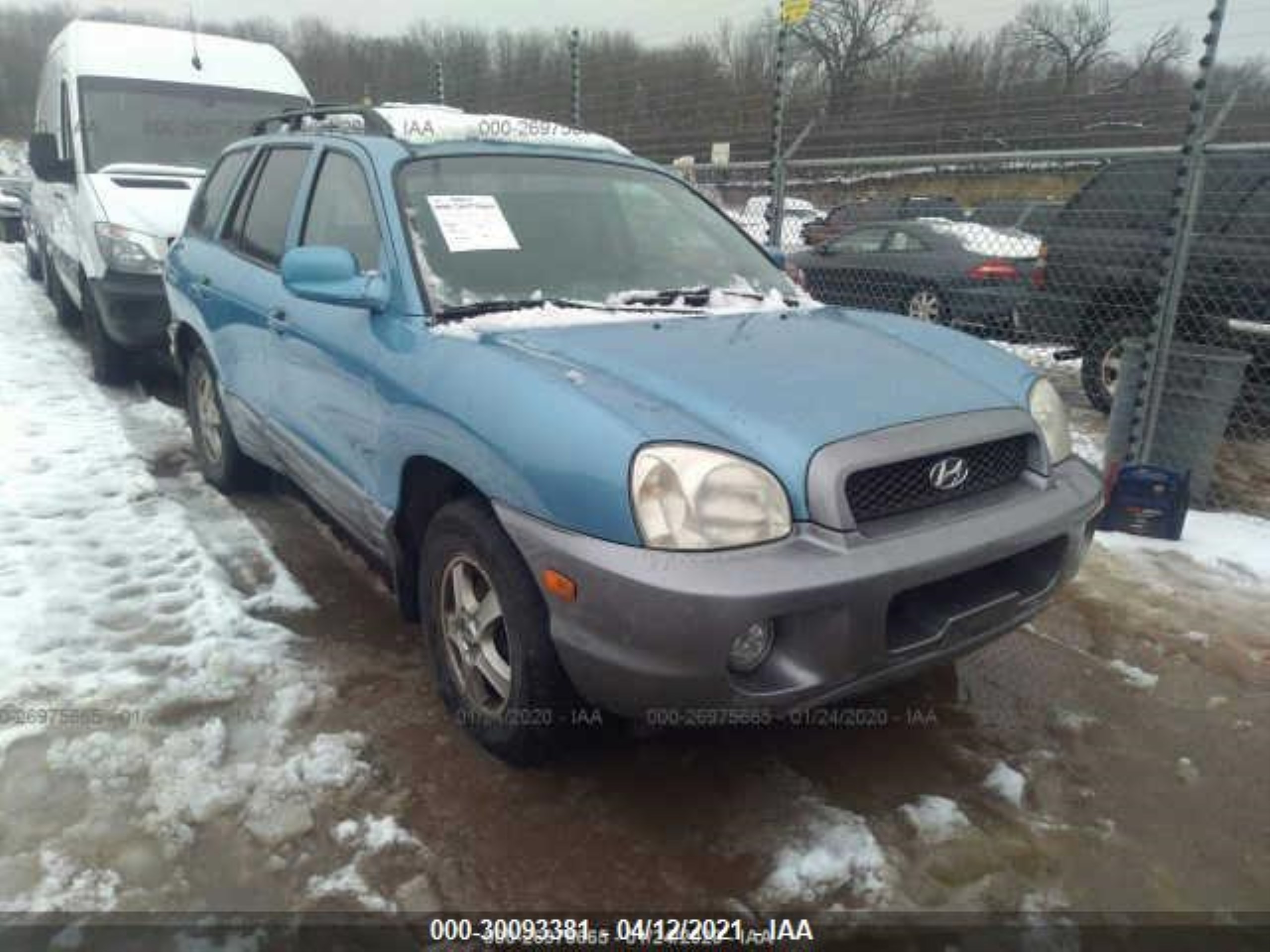 HYUNDAI SANTA FE 2004 km8sc13d64u638672