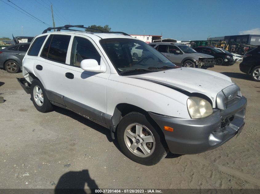 HYUNDAI SANTA FE 2004 km8sc13d64u714357