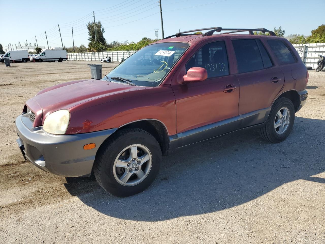 HYUNDAI SANTA FE 2004 km8sc13d64u722622