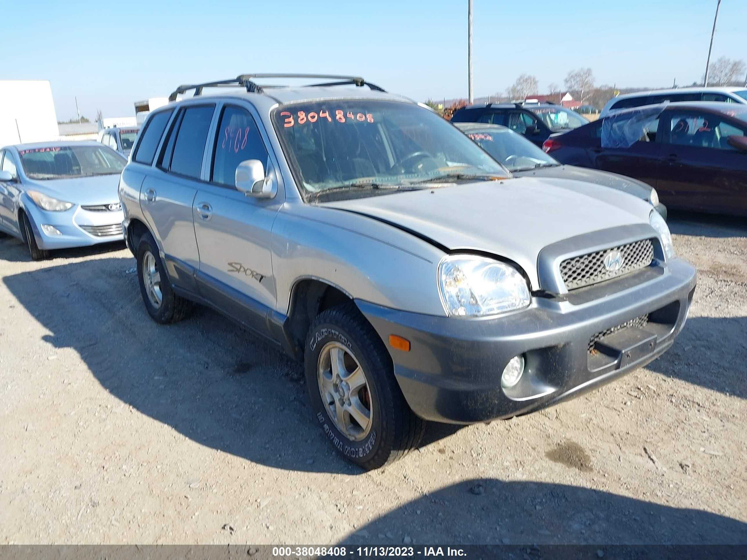 HYUNDAI SANTA FE 2003 km8sc13d73u519625