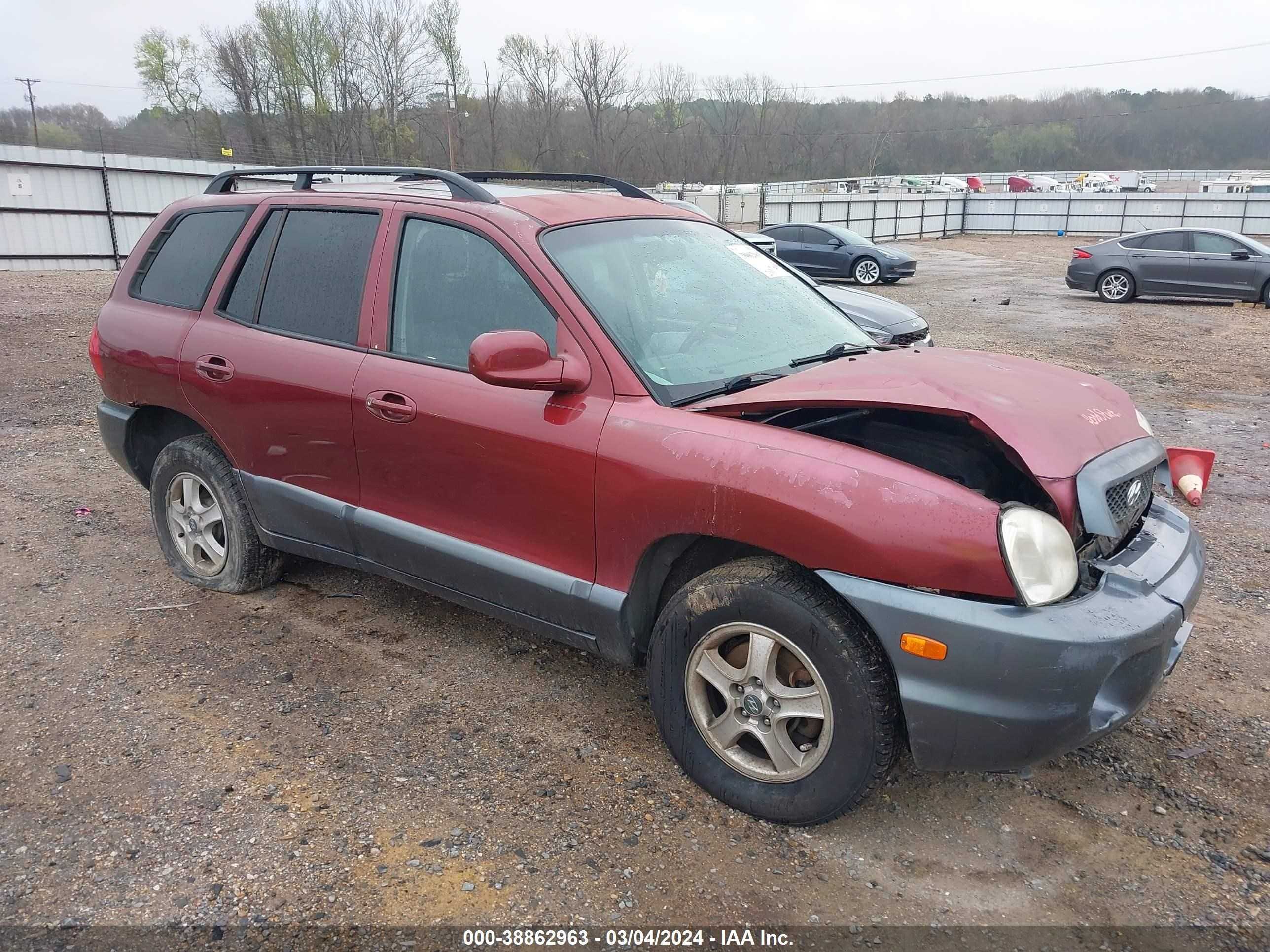 HYUNDAI SANTA FE 2004 km8sc13d84u814072