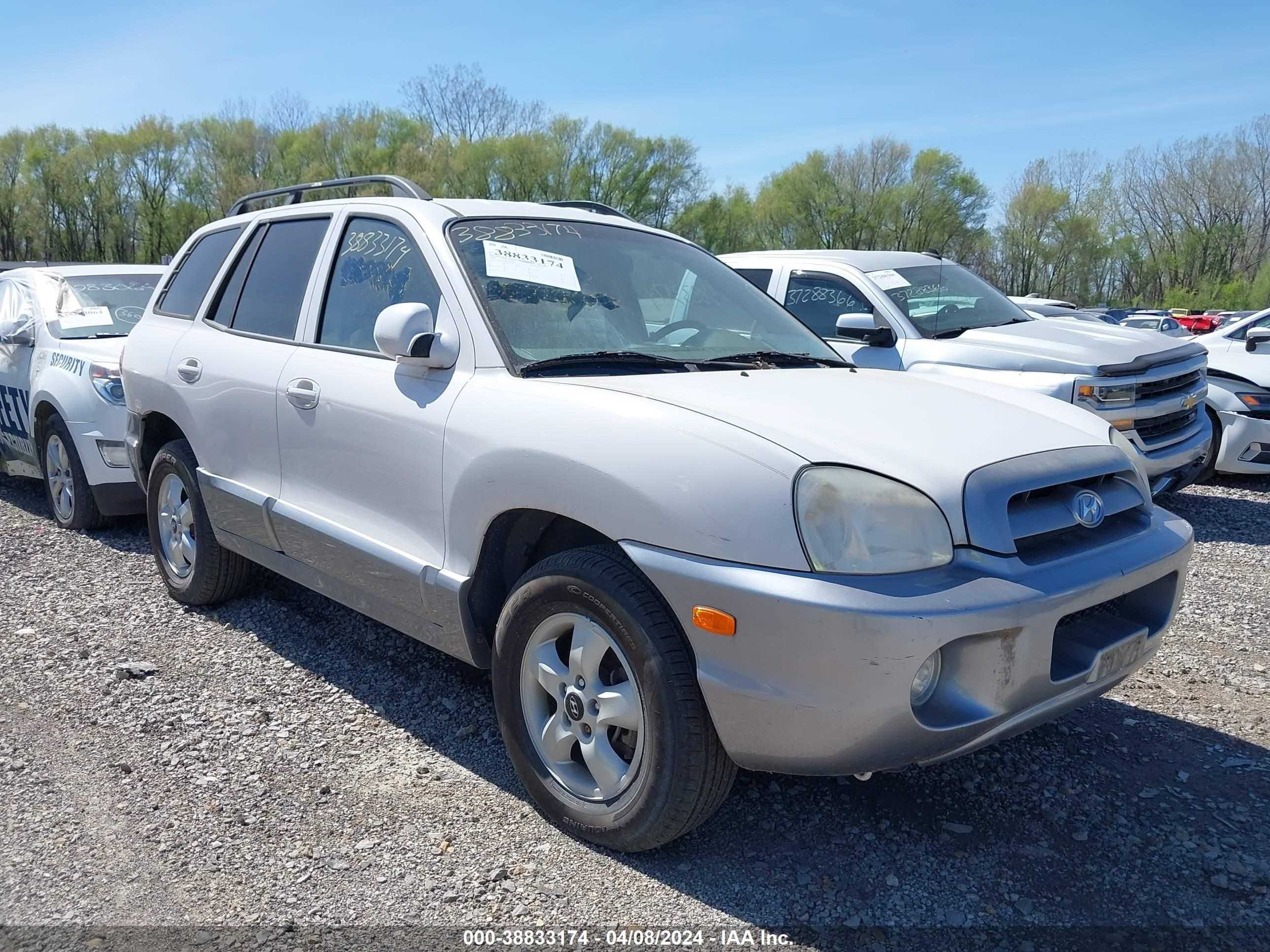 HYUNDAI SANTA FE 2005 km8sc13d95u888747