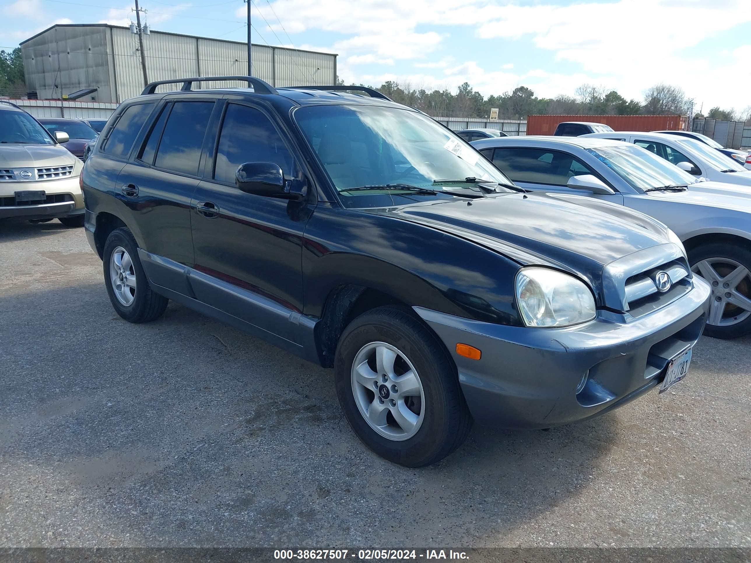 HYUNDAI SANTA FE 2005 km8sc13dx5u880835