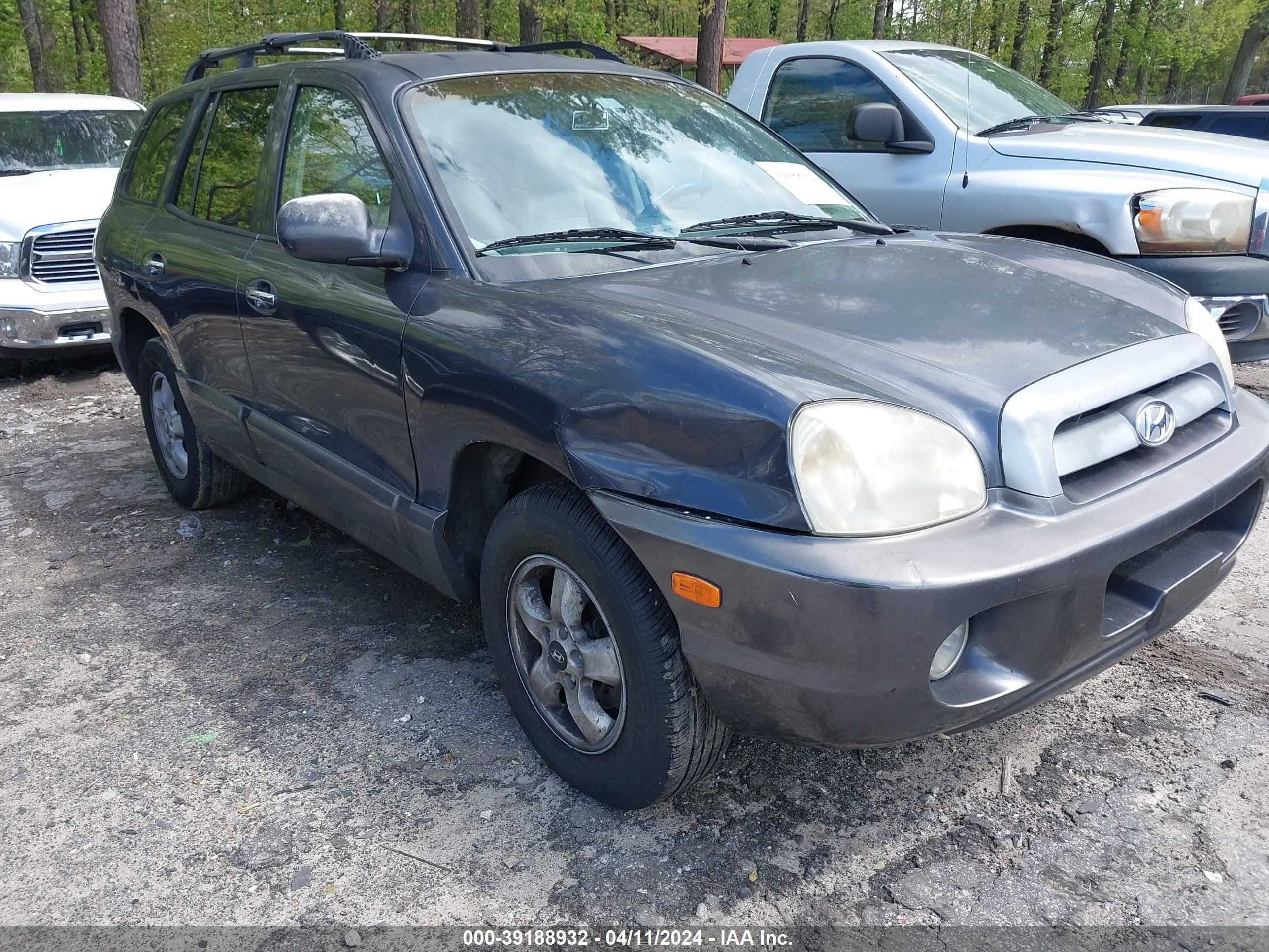 HYUNDAI SANTA FE 2005 km8sc13e05u993945