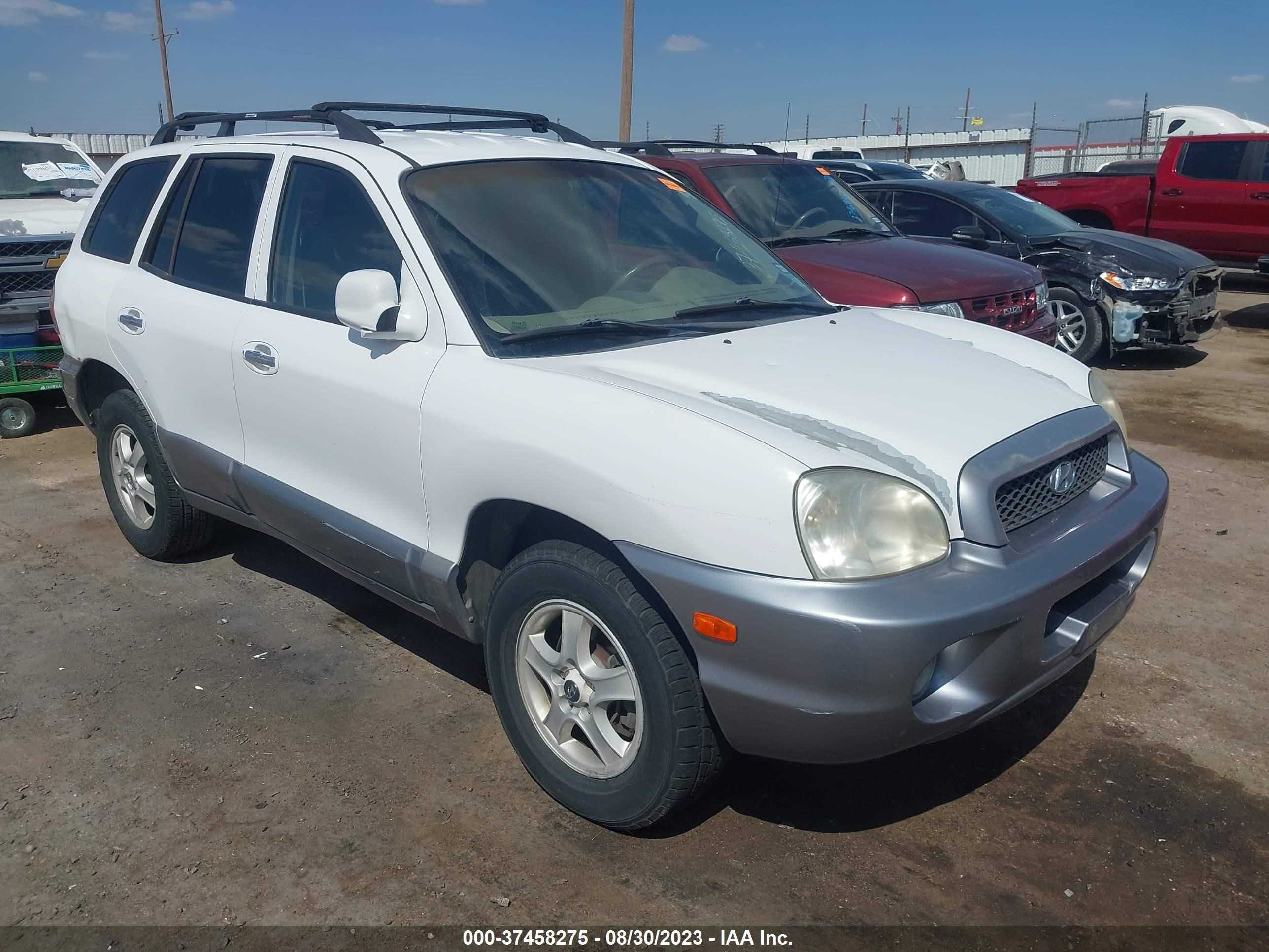 HYUNDAI SANTA FE 2004 km8sc13e24u696092