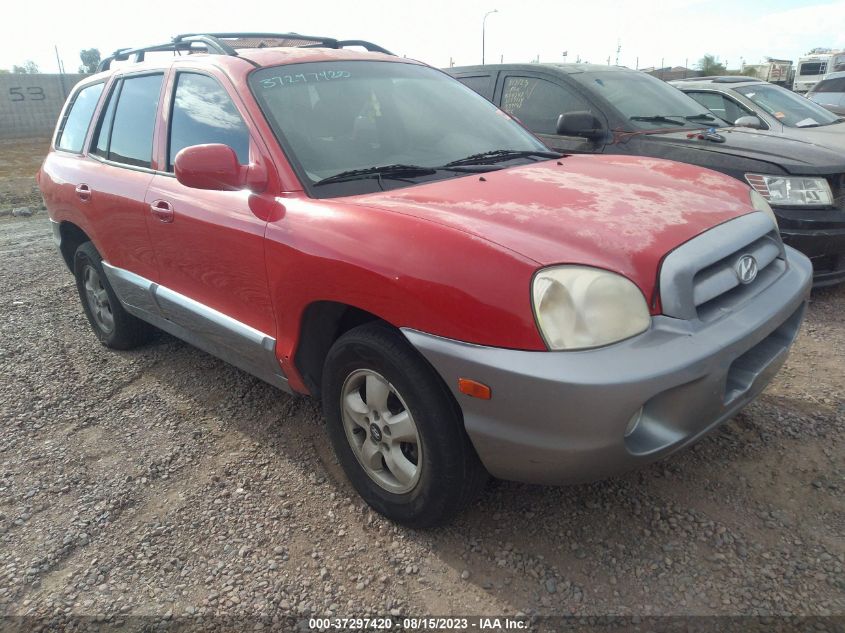 HYUNDAI SANTA FE 2005 km8sc13e25u921497