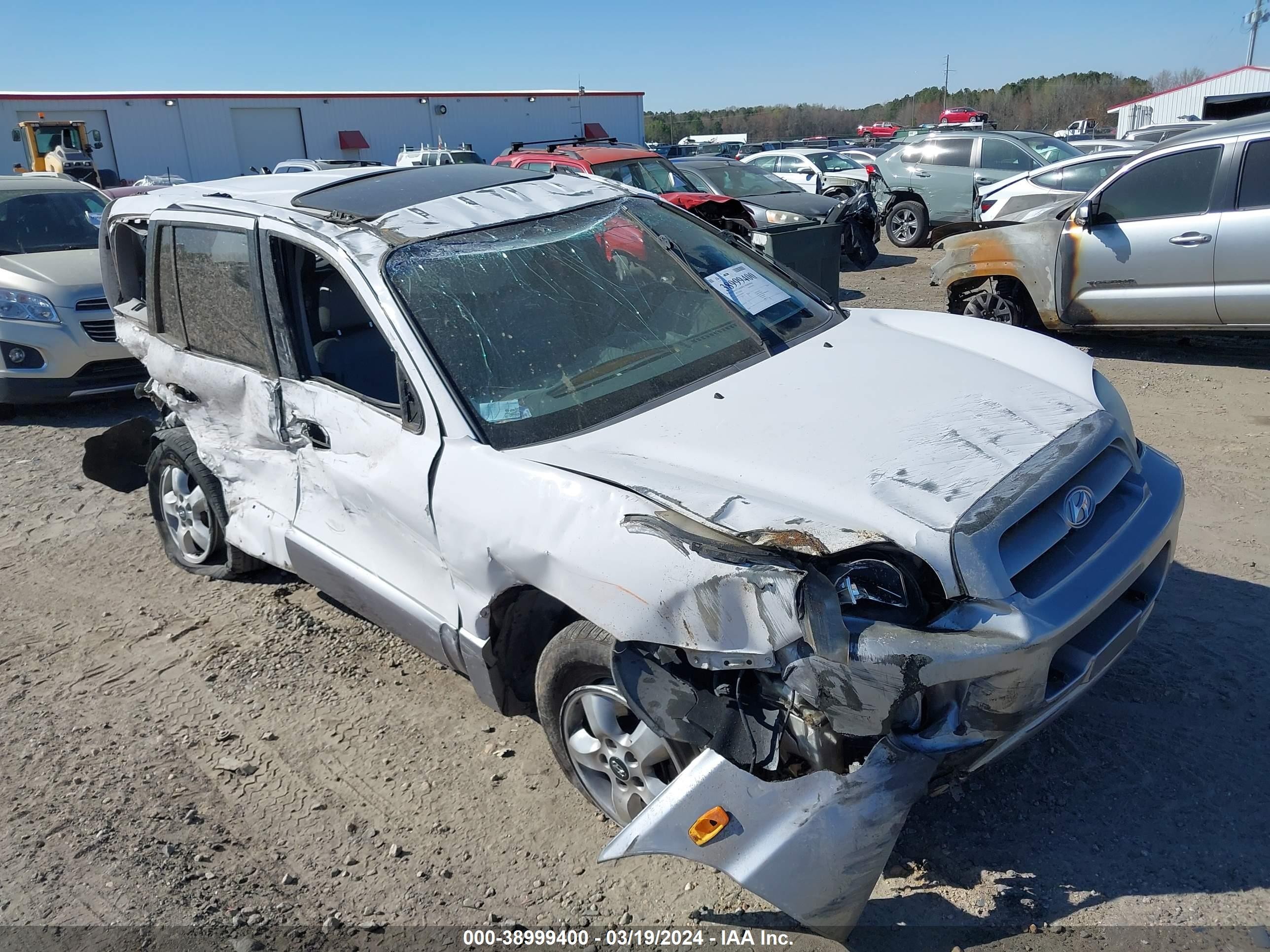 HYUNDAI SANTA FE 2006 km8sc13e36u079528