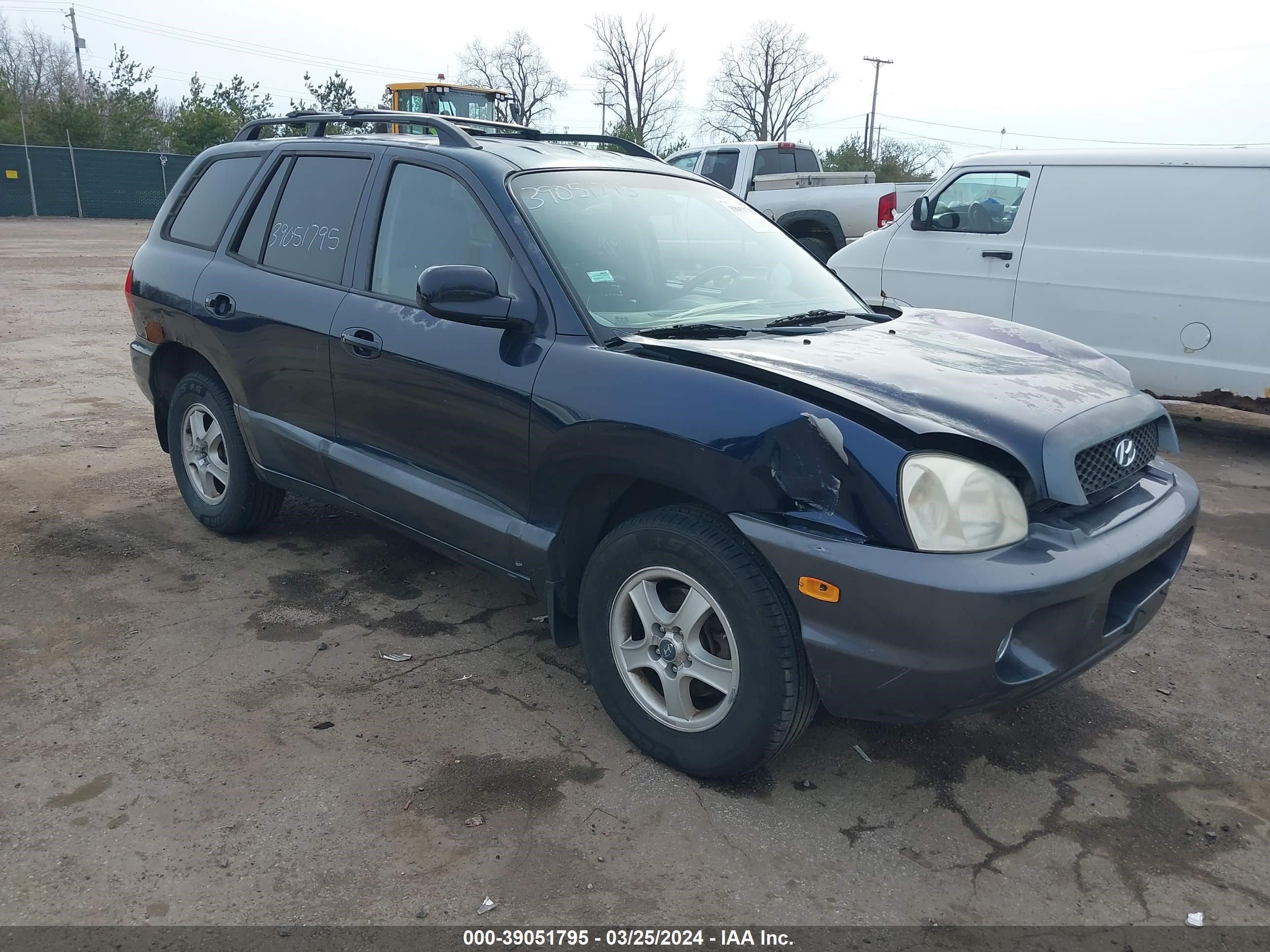 HYUNDAI SANTA FE 2004 km8sc13e44u652417