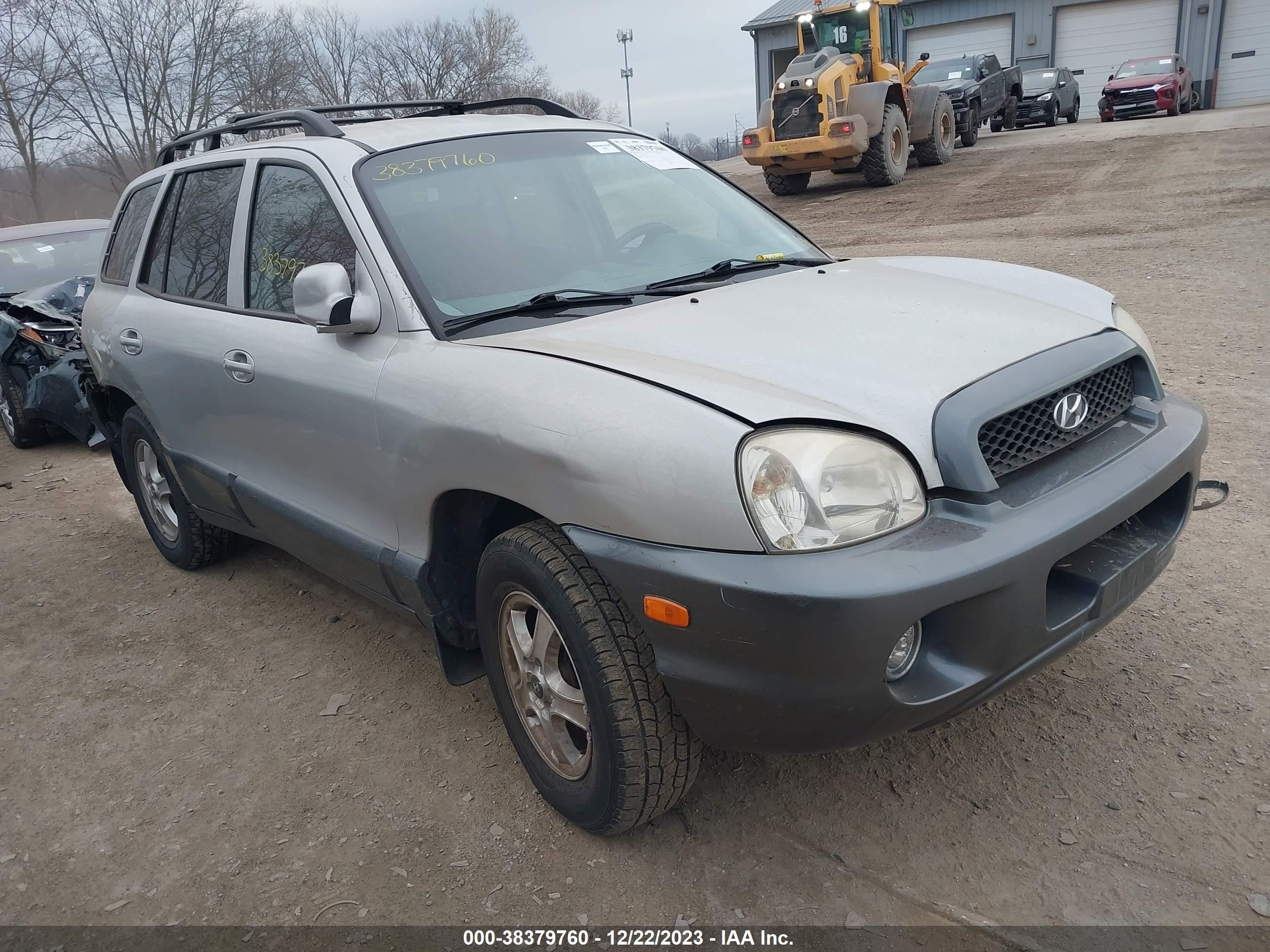 HYUNDAI SANTA FE 2004 km8sc13e64u790167