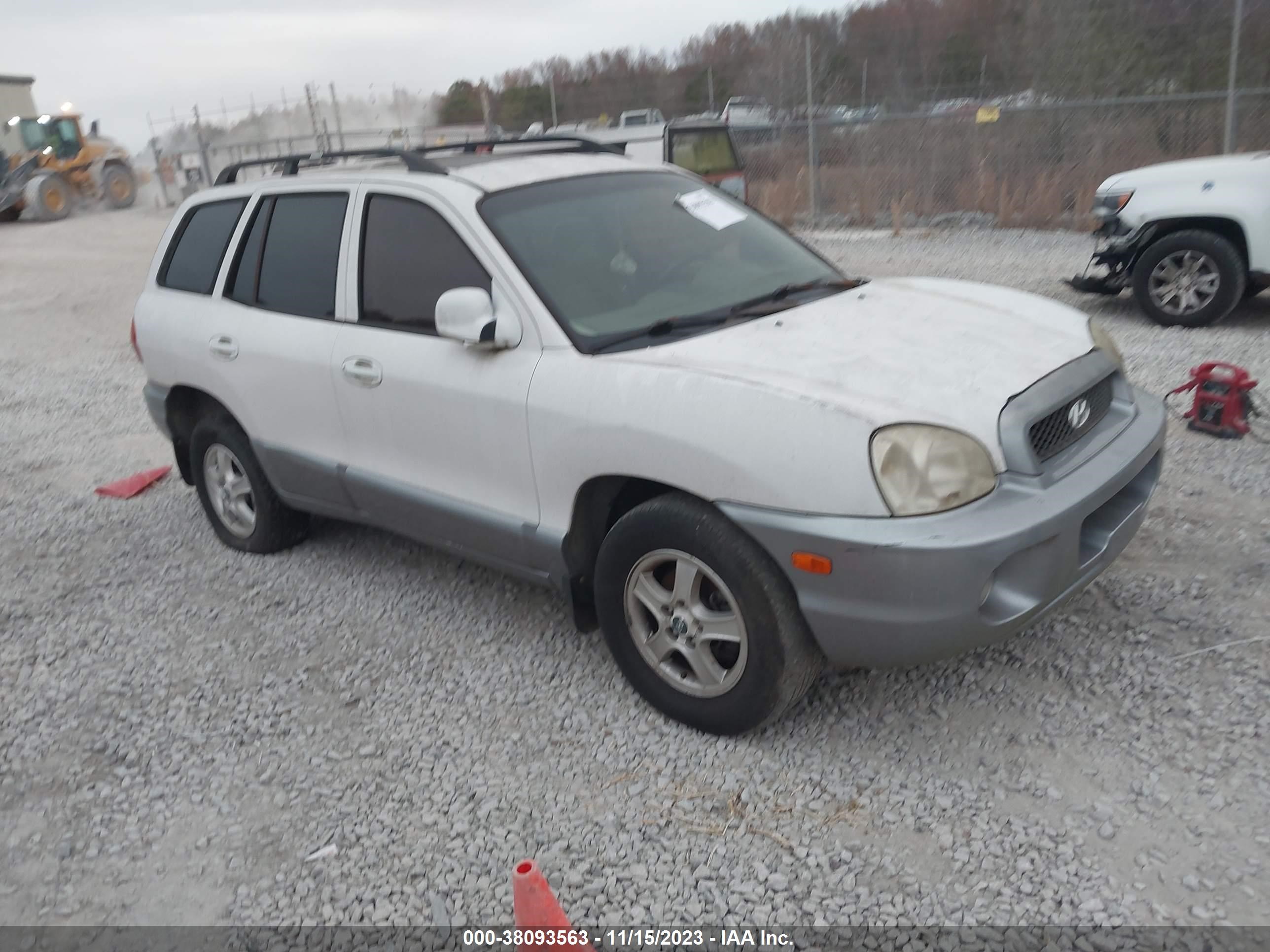 HYUNDAI SANTA FE 2004 km8sc13e64u818792