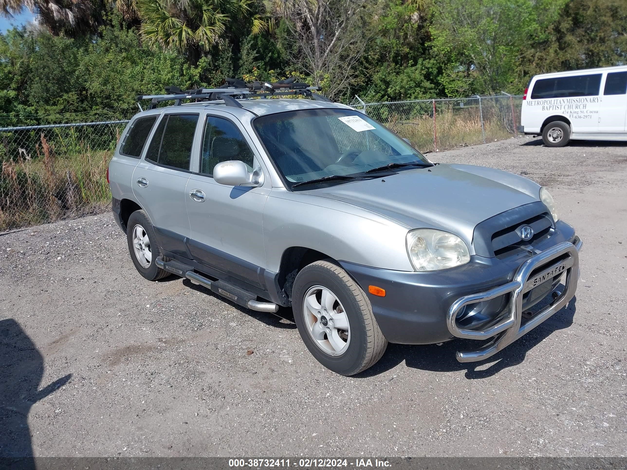 HYUNDAI SANTA FE 2005 km8sc13e65u884339