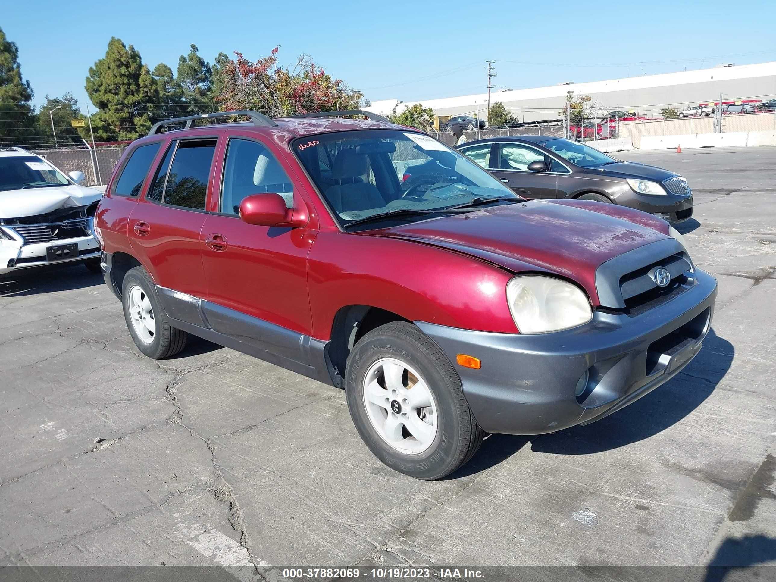 HYUNDAI SANTA FE 2005 km8sc13e65u909322