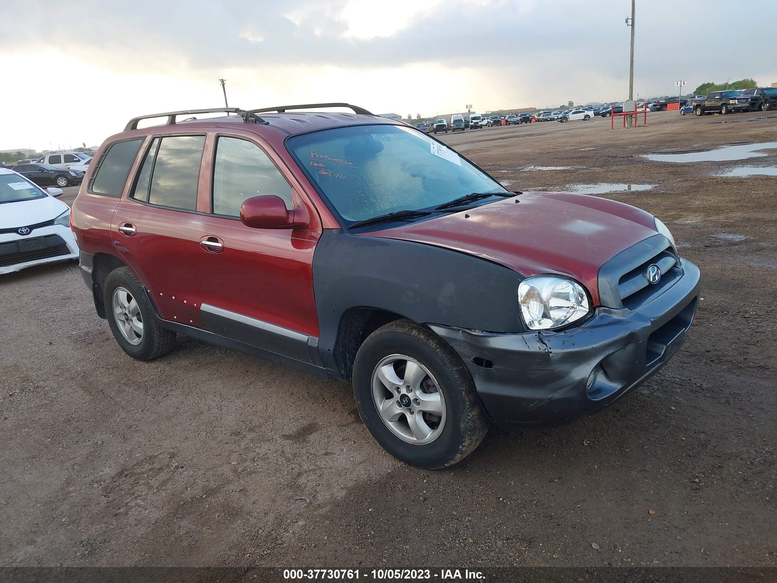 HYUNDAI SANTA FE 2005 km8sc13e75u952938