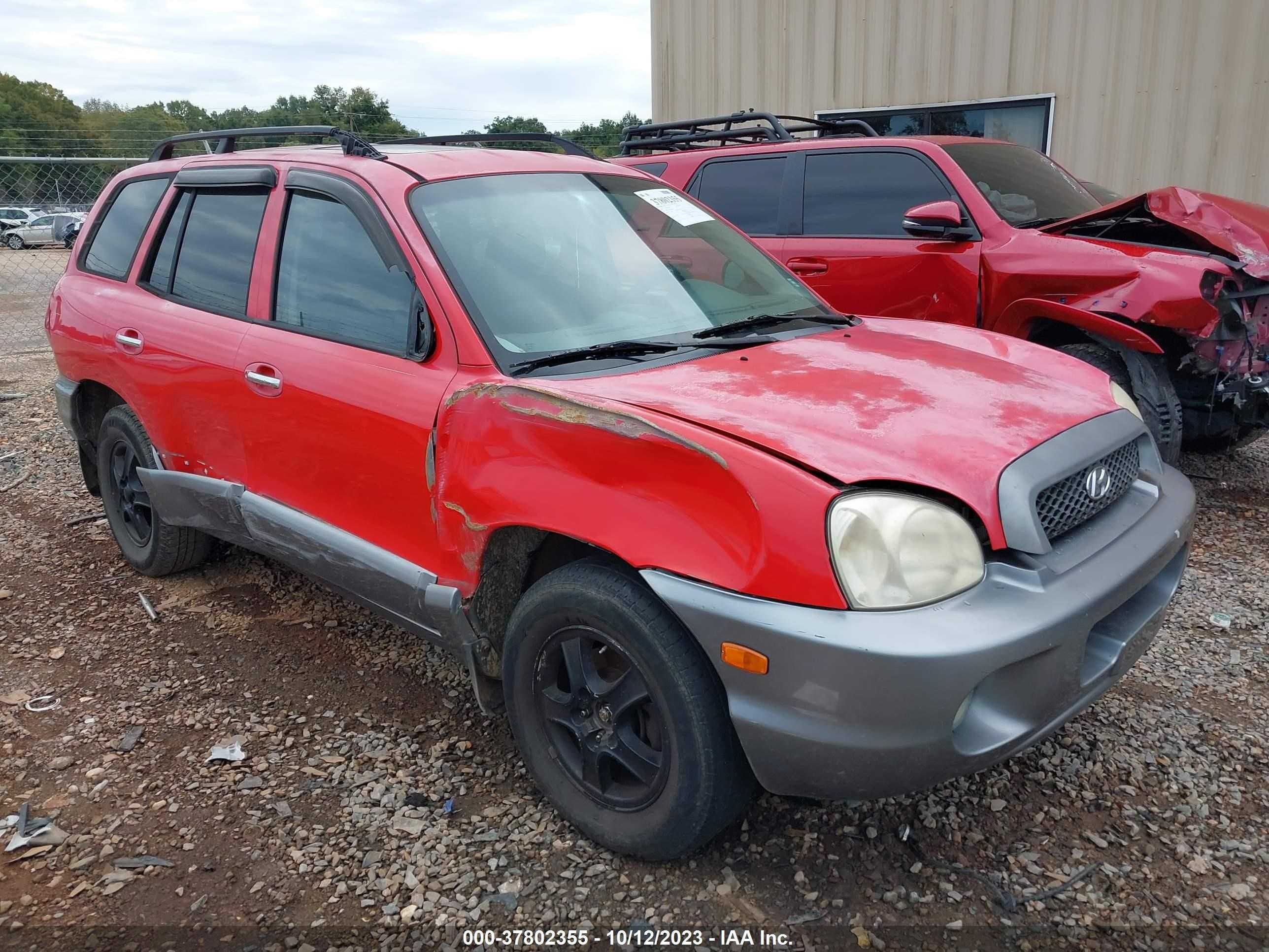 HYUNDAI SANTA FE 2003 km8sc13e83u473831