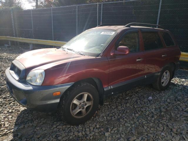 HYUNDAI SANTA FE G 2003 km8sc13e93u493697