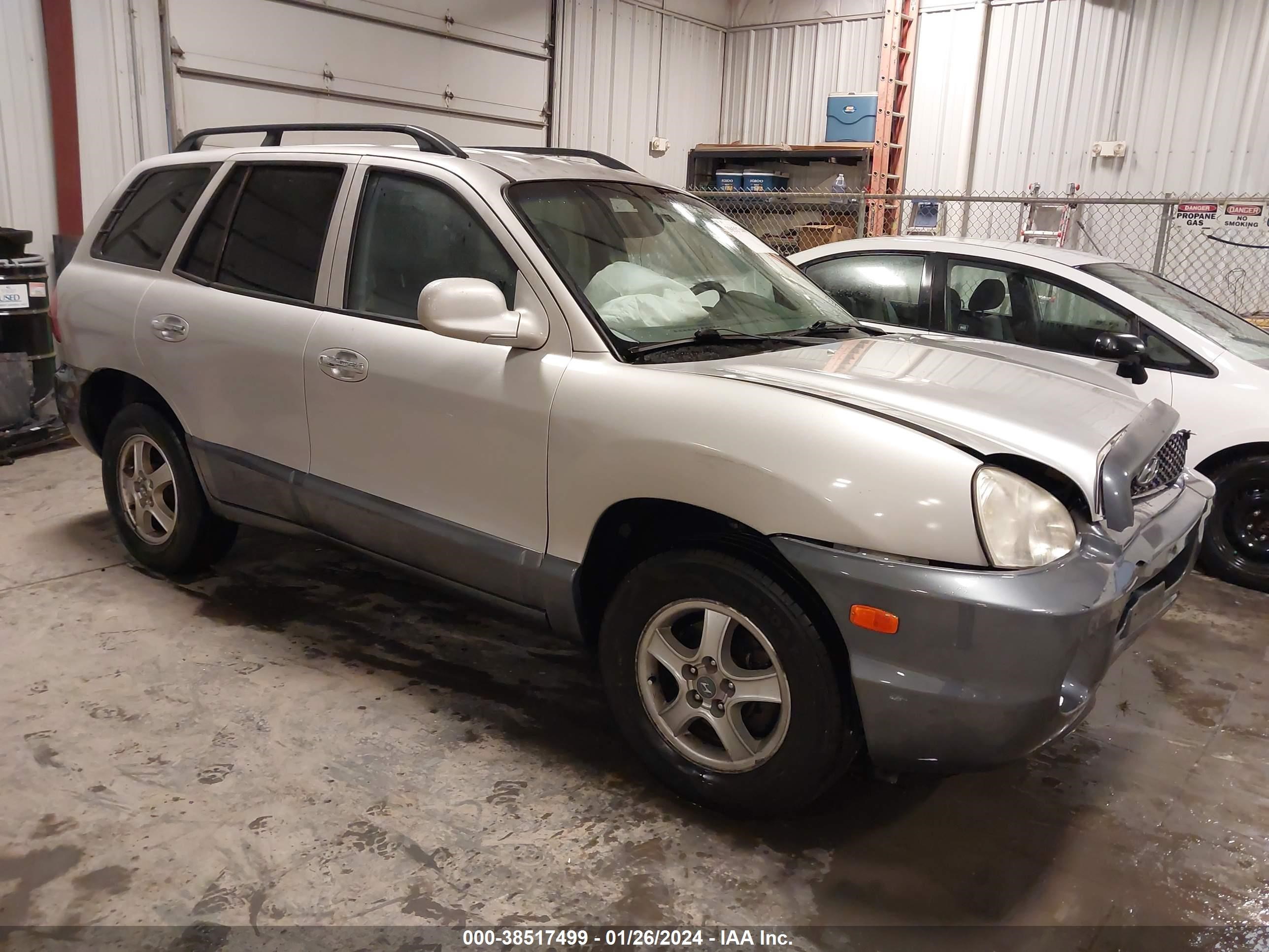 HYUNDAI SANTA FE 2004 km8sc13e94u586558