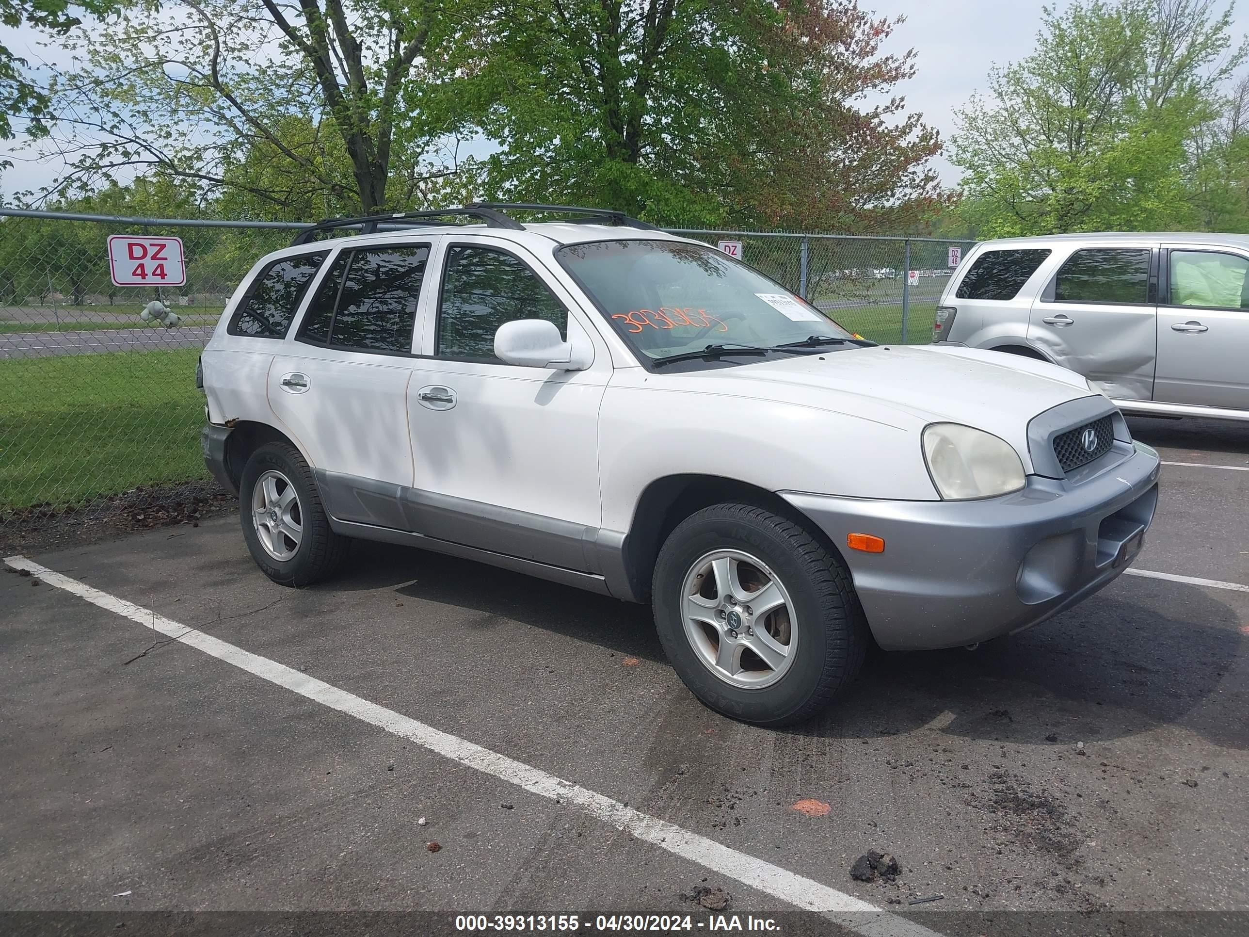 HYUNDAI SANTA FE 2004 km8sc13e94u621714