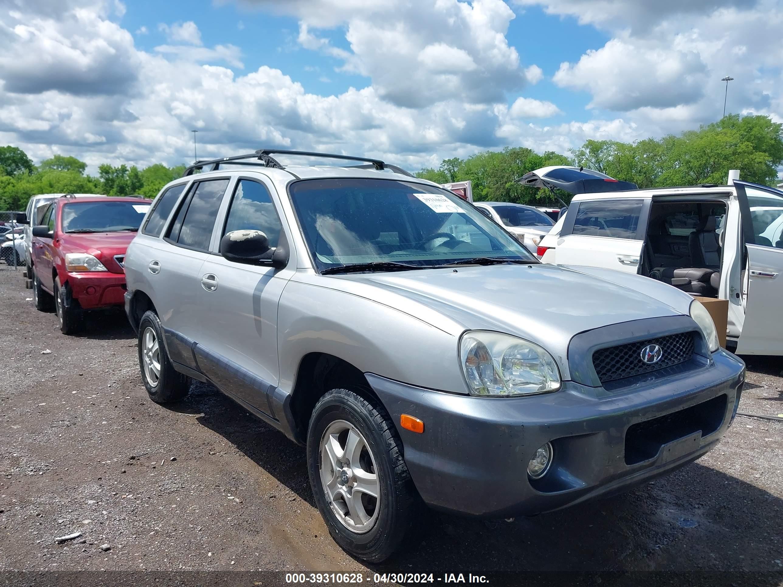 HYUNDAI SANTA FE 2004 km8sc73d04u696117