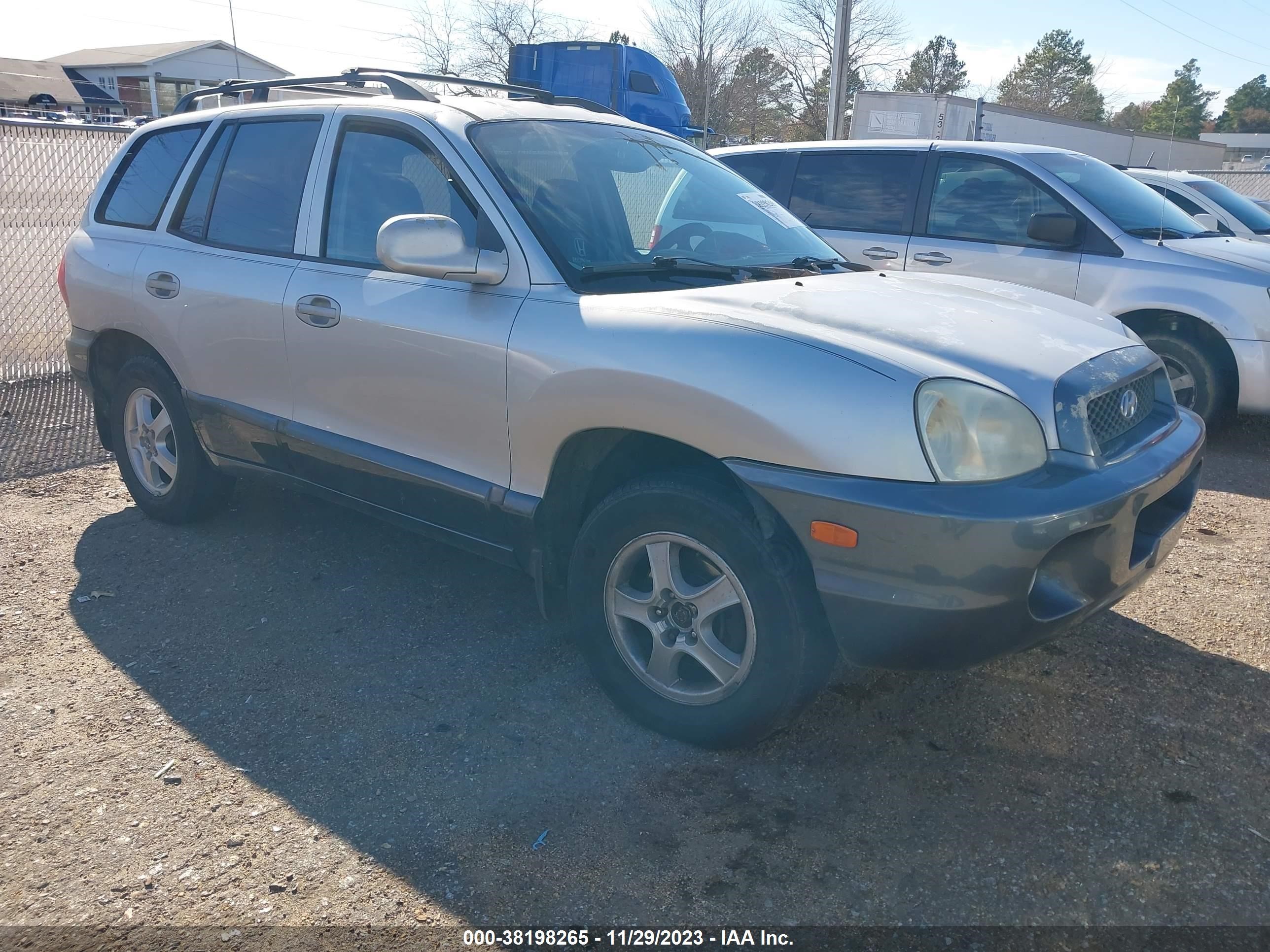 HYUNDAI SANTA FE 2002 km8sc73d12u247042