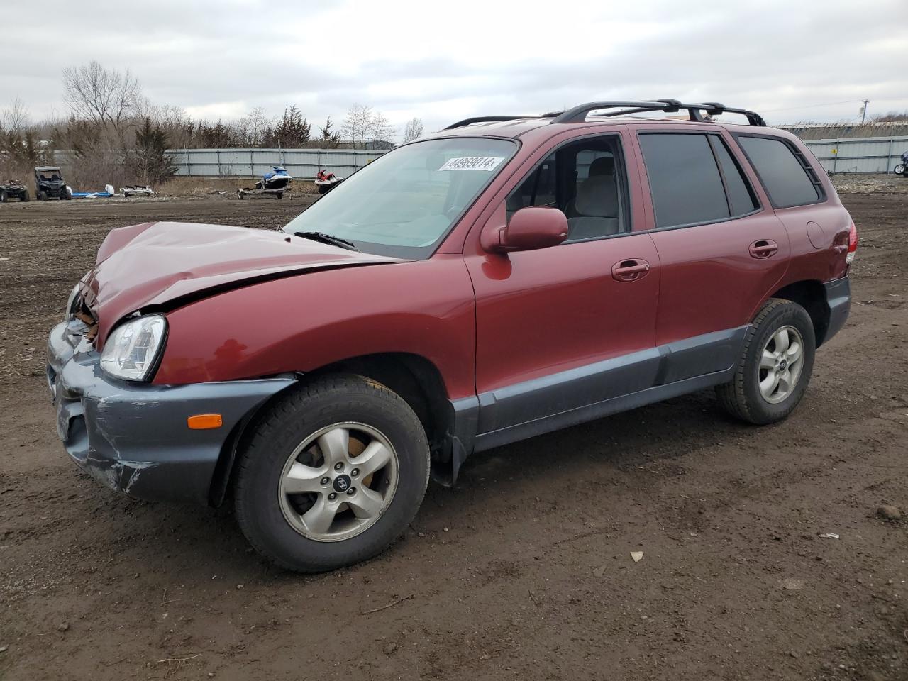 HYUNDAI SANTA FE 2005 km8sc73d15u872965