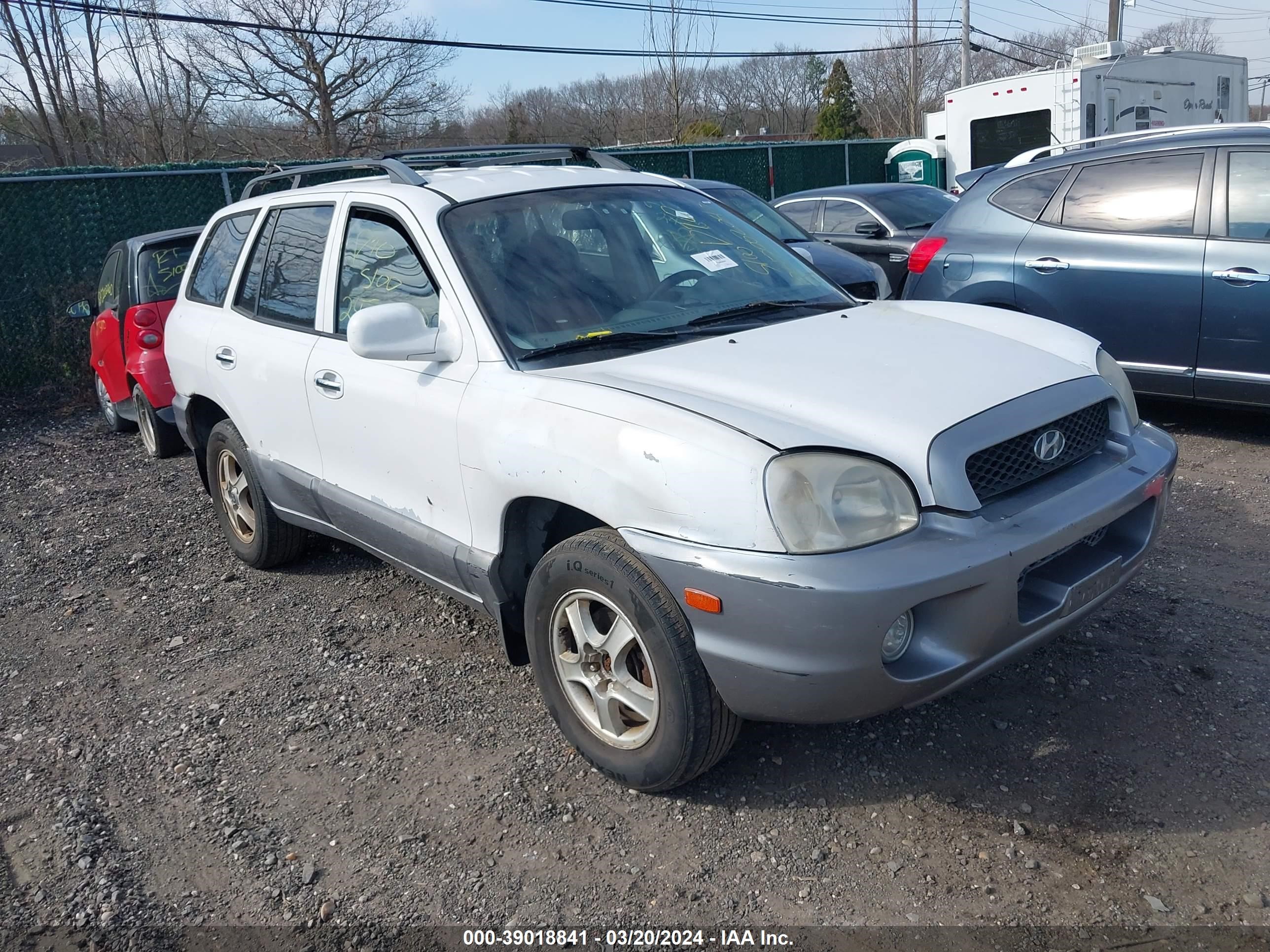 HYUNDAI SANTA FE 2002 km8sc73d22u242223