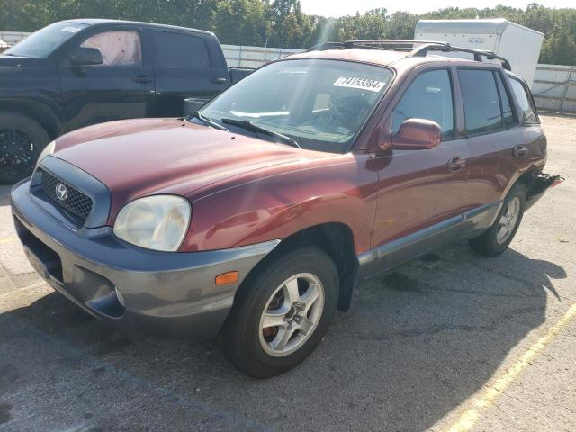 HYUNDAI SANTA FE G 2003 km8sc73d23u351850