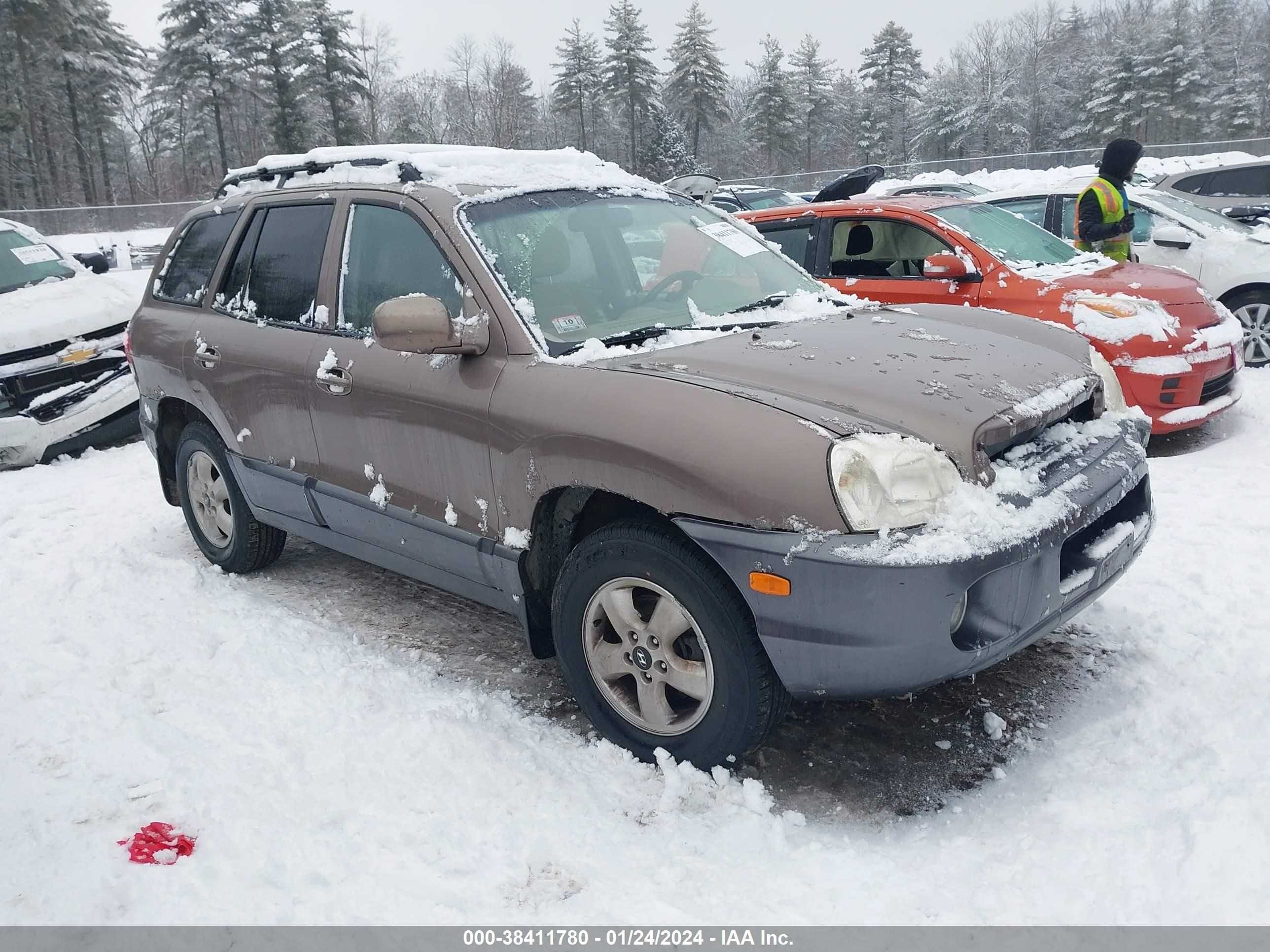 HYUNDAI SANTA FE 2005 km8sc73d25u994220