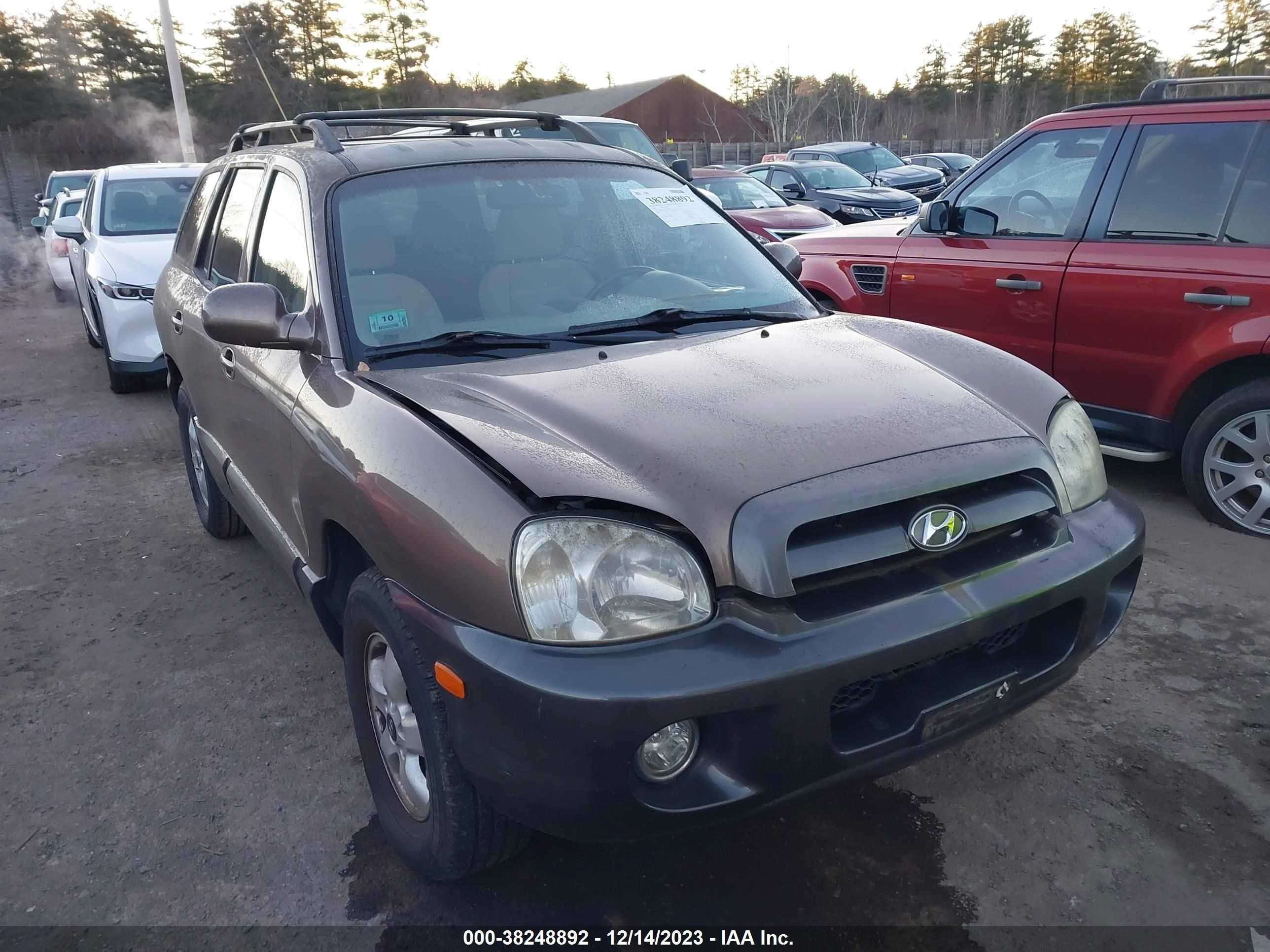 HYUNDAI SANTA FE 2005 km8sc73d35u888973