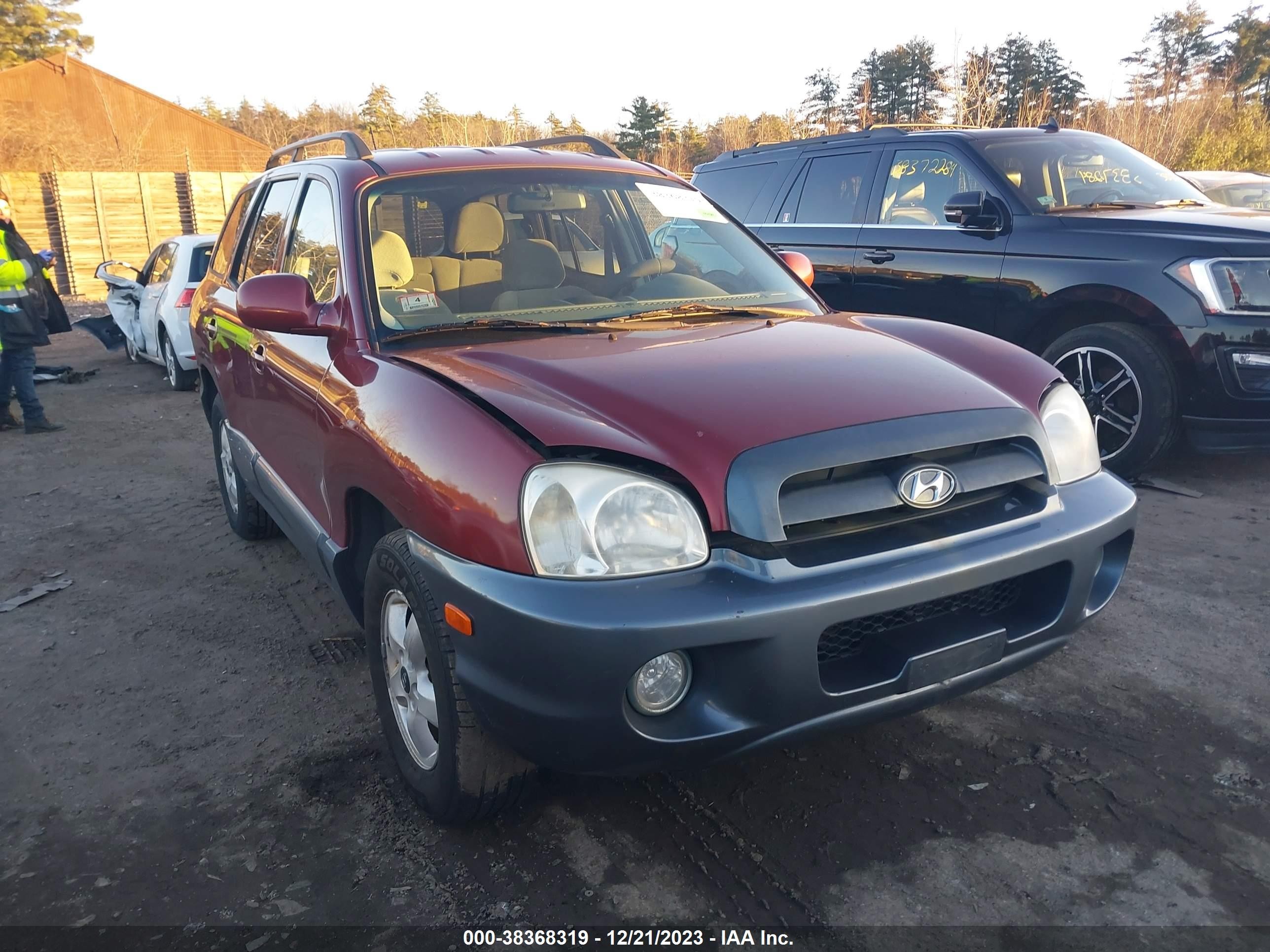 HYUNDAI SANTA FE 2005 km8sc73d35u934852