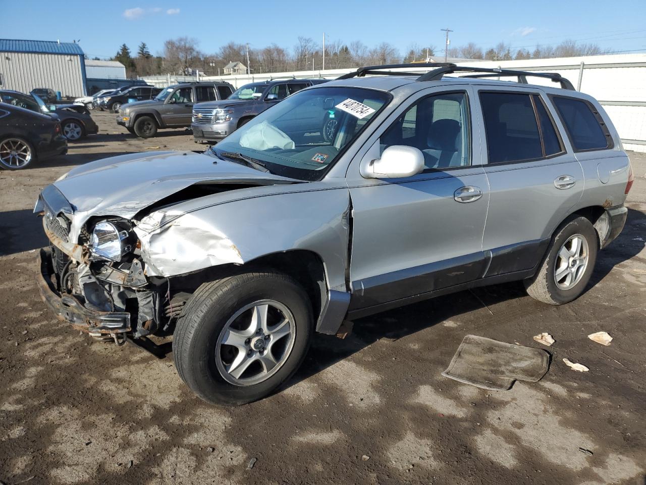 HYUNDAI SANTA FE 2004 km8sc73d44u811608