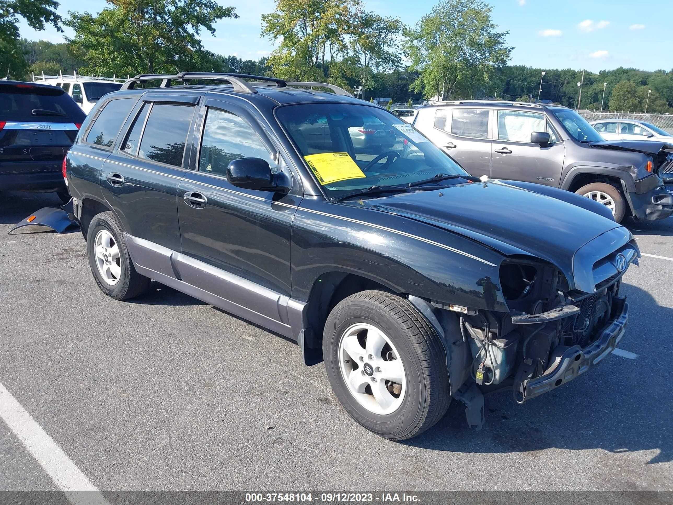 HYUNDAI SANTA FE 2006 km8sc73d46u104138