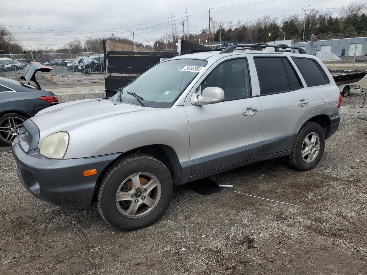 HYUNDAI SANTA FE 2004 km8sc73d54u715390