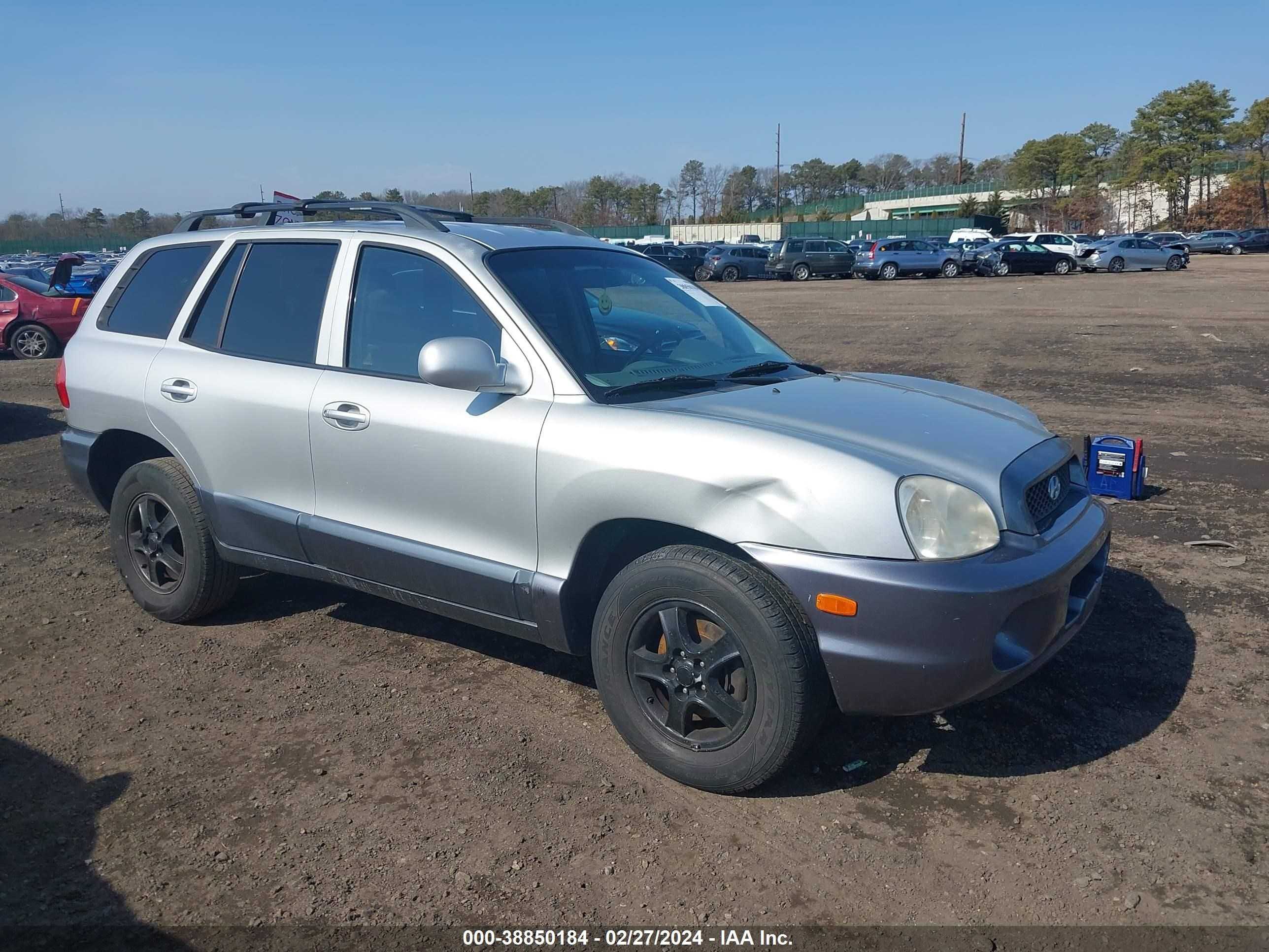 HYUNDAI SANTA FE 2004 km8sc73d54u851065