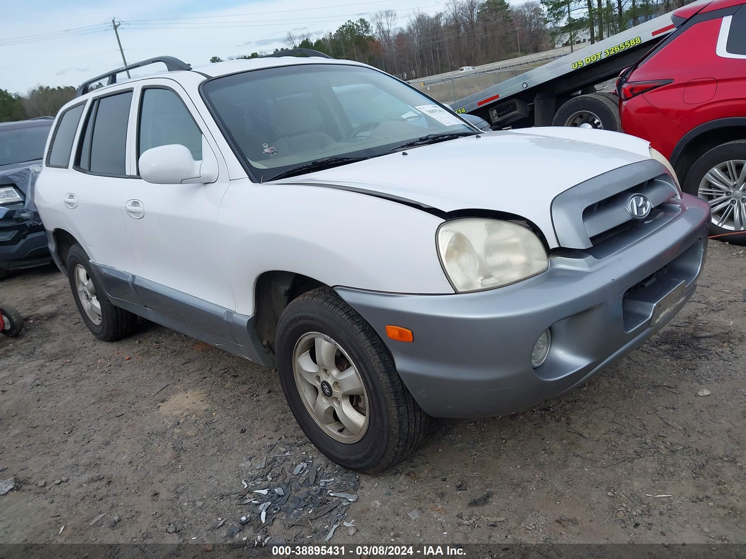 HYUNDAI SANTA FE 2005 km8sc73d65u990008