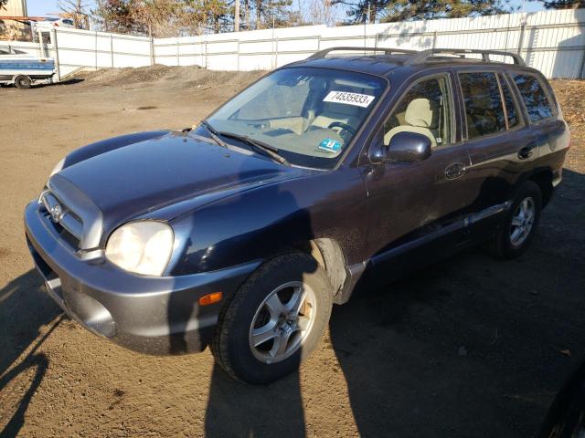 HYUNDAI SANTA FE 2005 km8sc73d75u905421