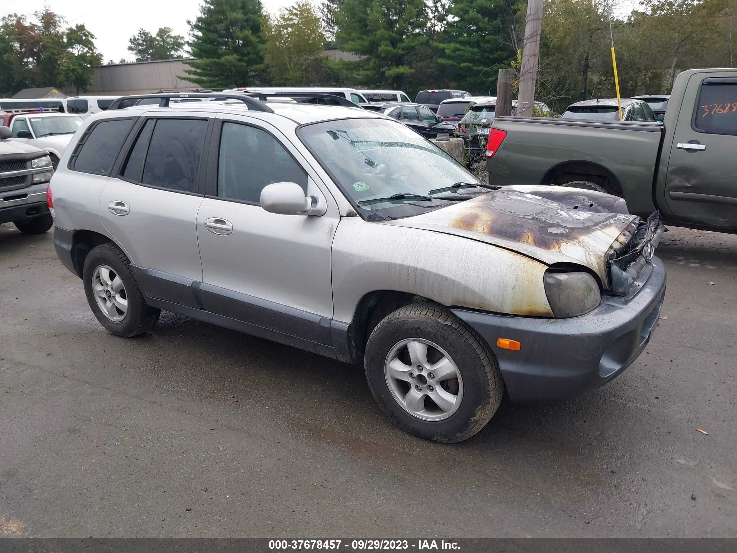 HYUNDAI SANTA FE 2006 km8sc73d76u037664