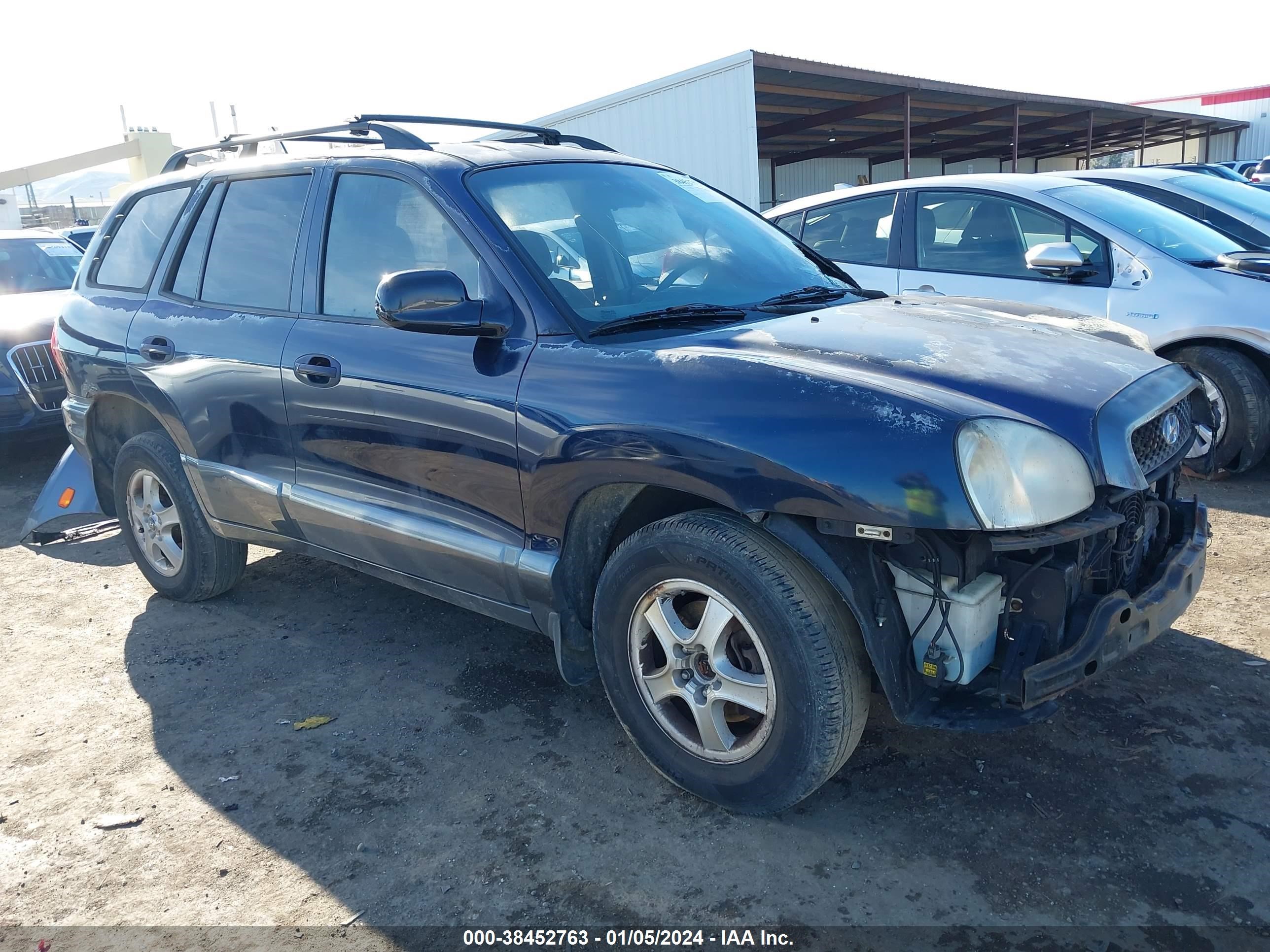 HYUNDAI SANTA FE 2004 km8sc73d84u754085