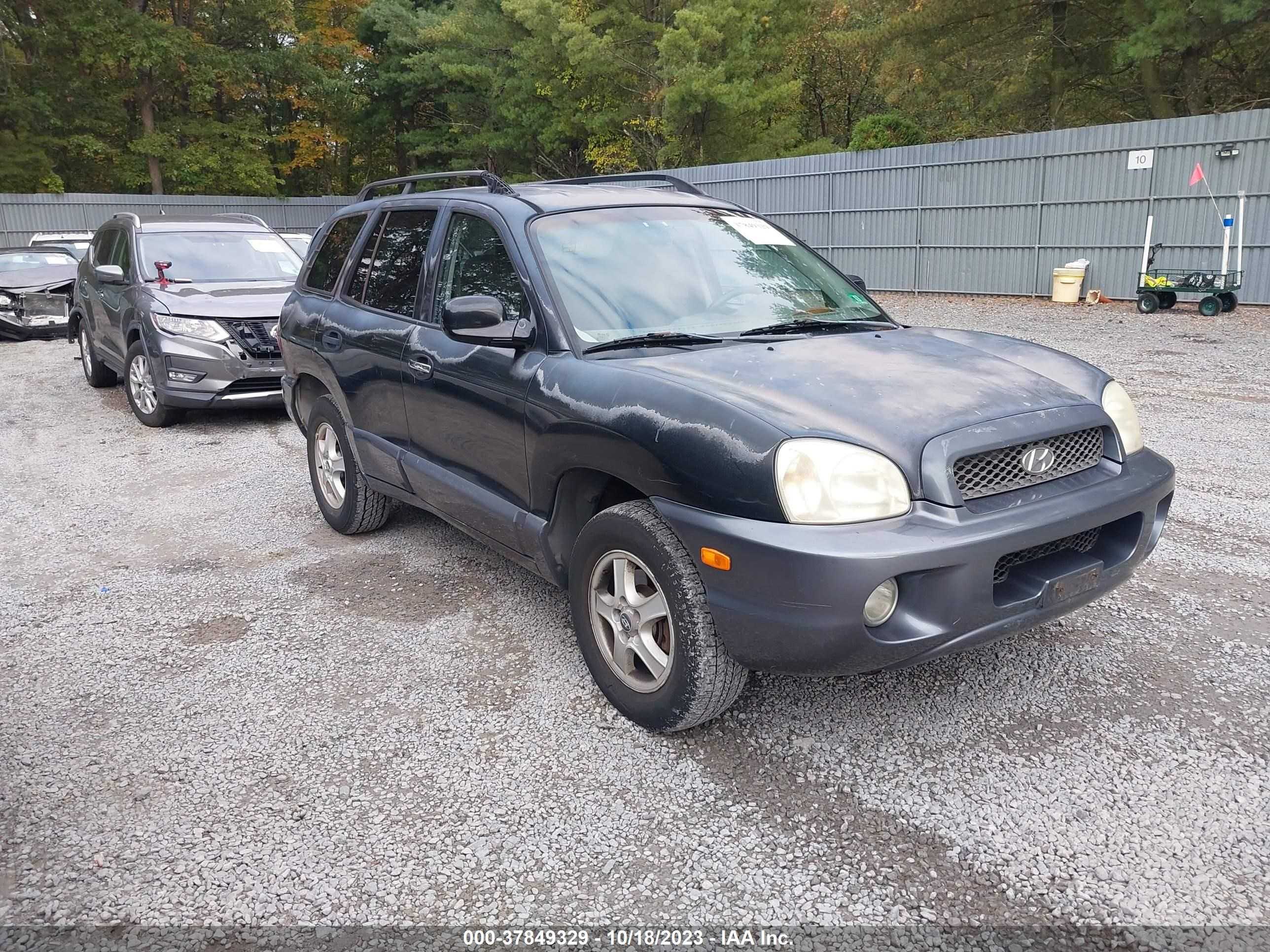 HYUNDAI SANTA FE 2003 km8sc73d93u560874