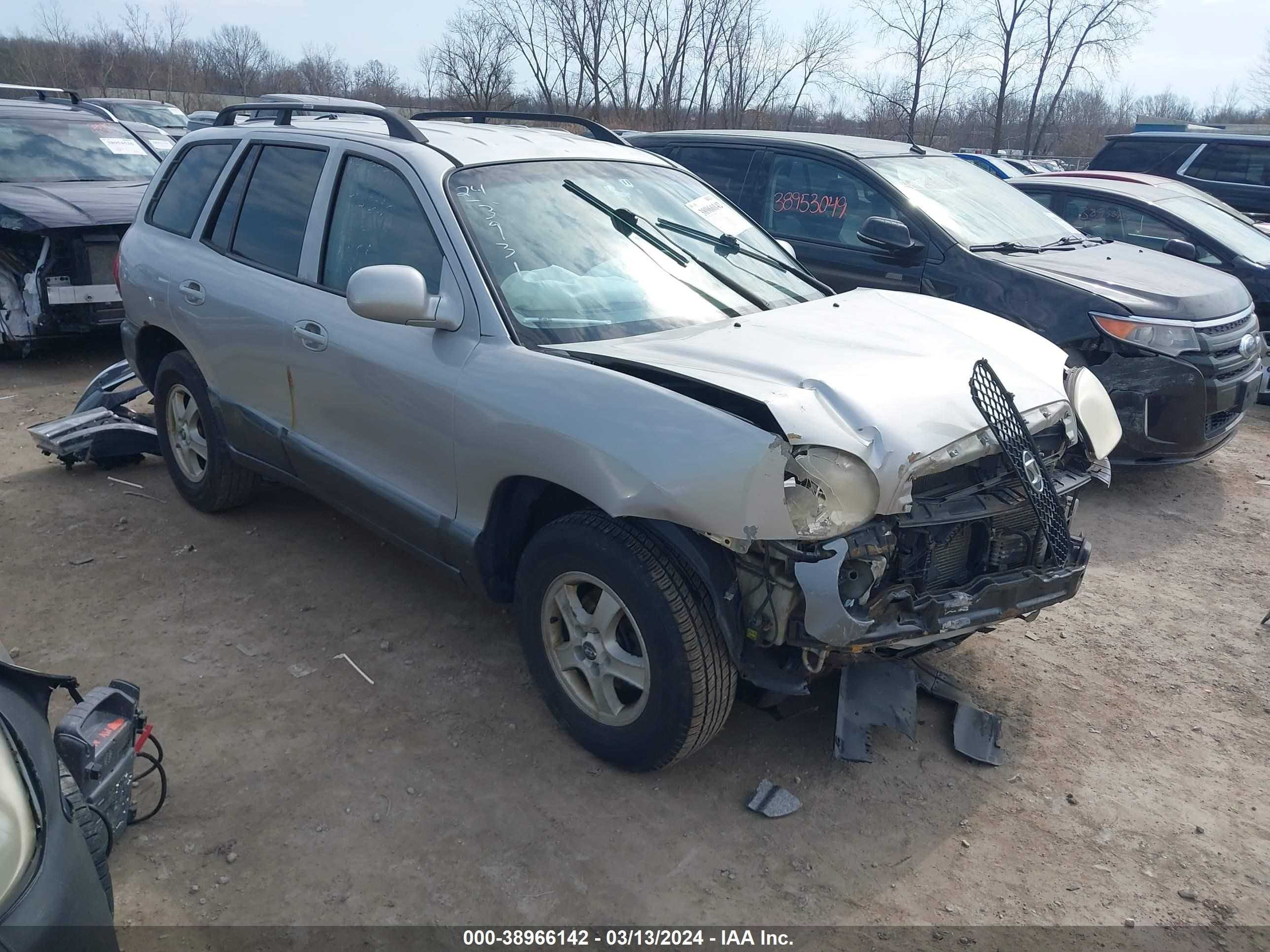 HYUNDAI SANTA FE 2004 km8sc73d94u837072