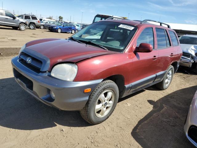 HYUNDAI SANTA FE G 2005 km8sc73d95u920289