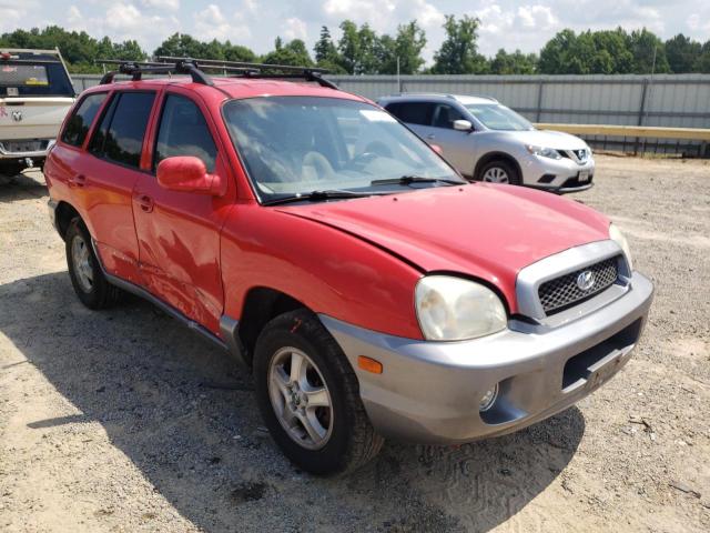 HYUNDAI SANTA FE G 2004 km8sc73dx4u721198