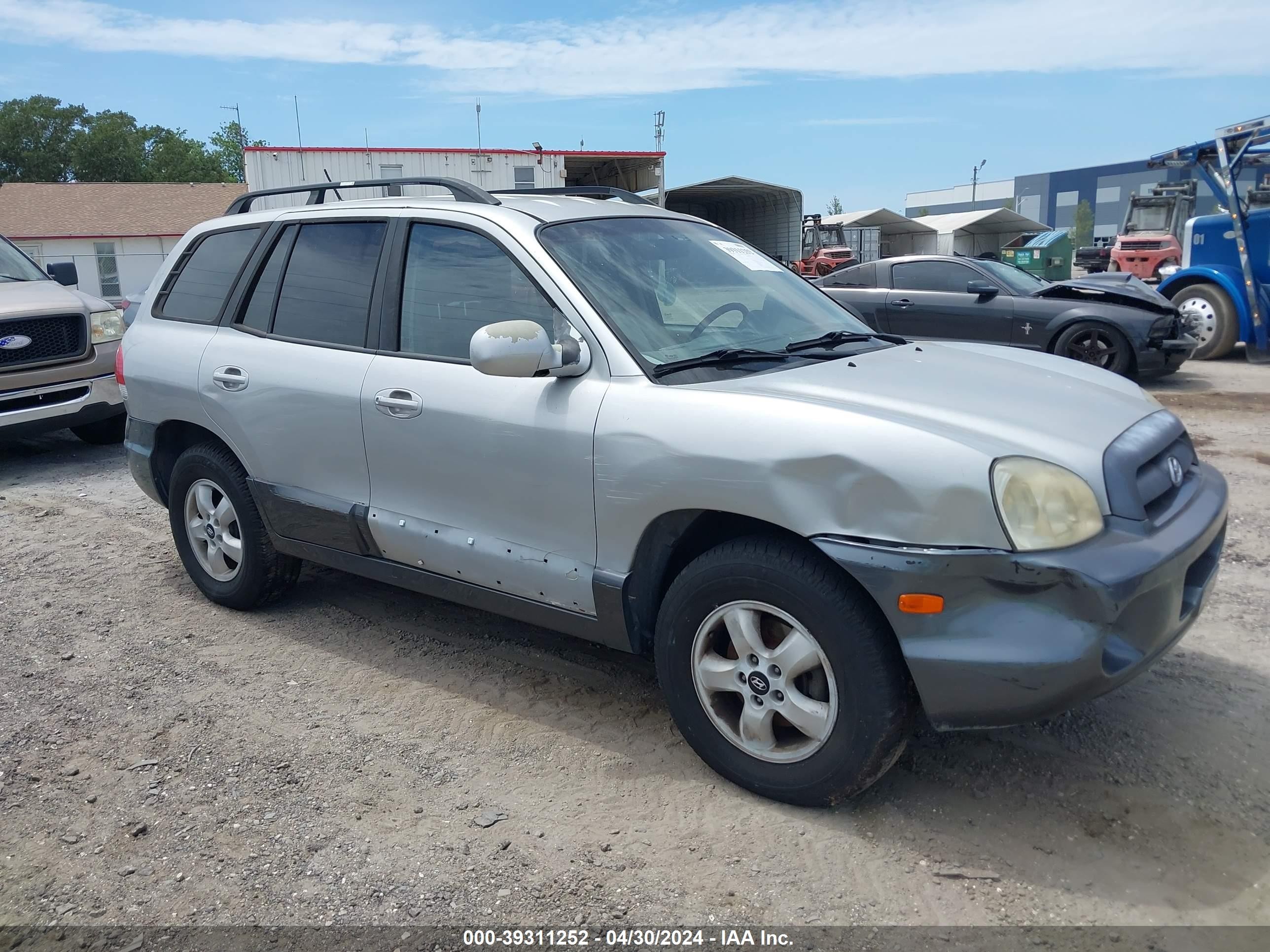 HYUNDAI SANTA FE 2006 km8sc73dx6u080282