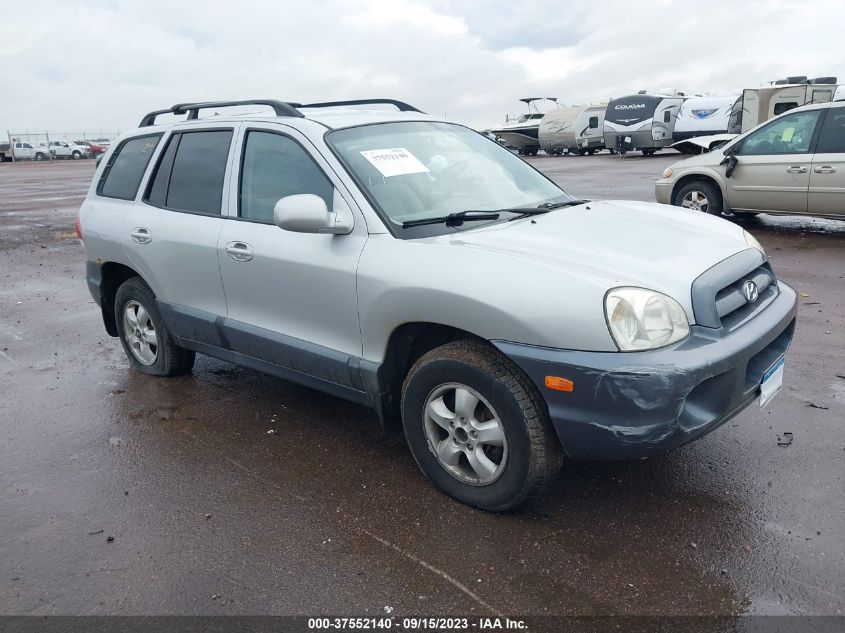 HYUNDAI SANTA FE 2005 km8sc73e15u979829