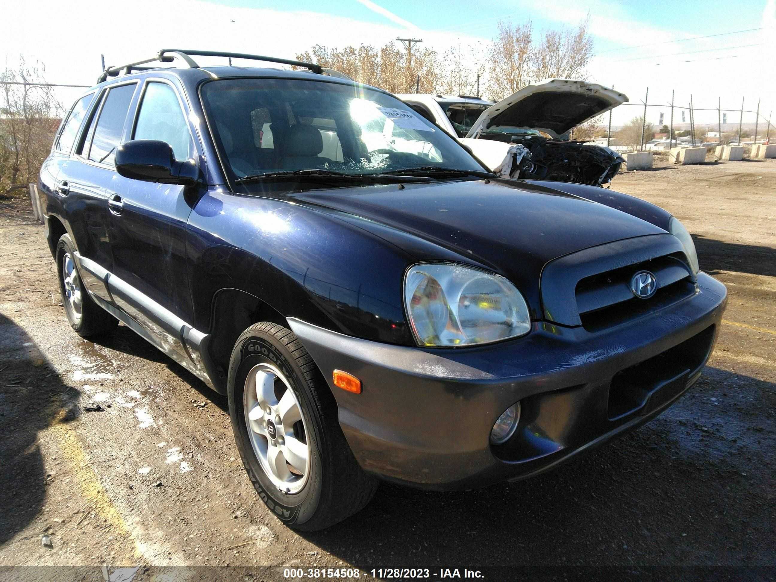 HYUNDAI SANTA FE 2005 km8sc73e45u867011