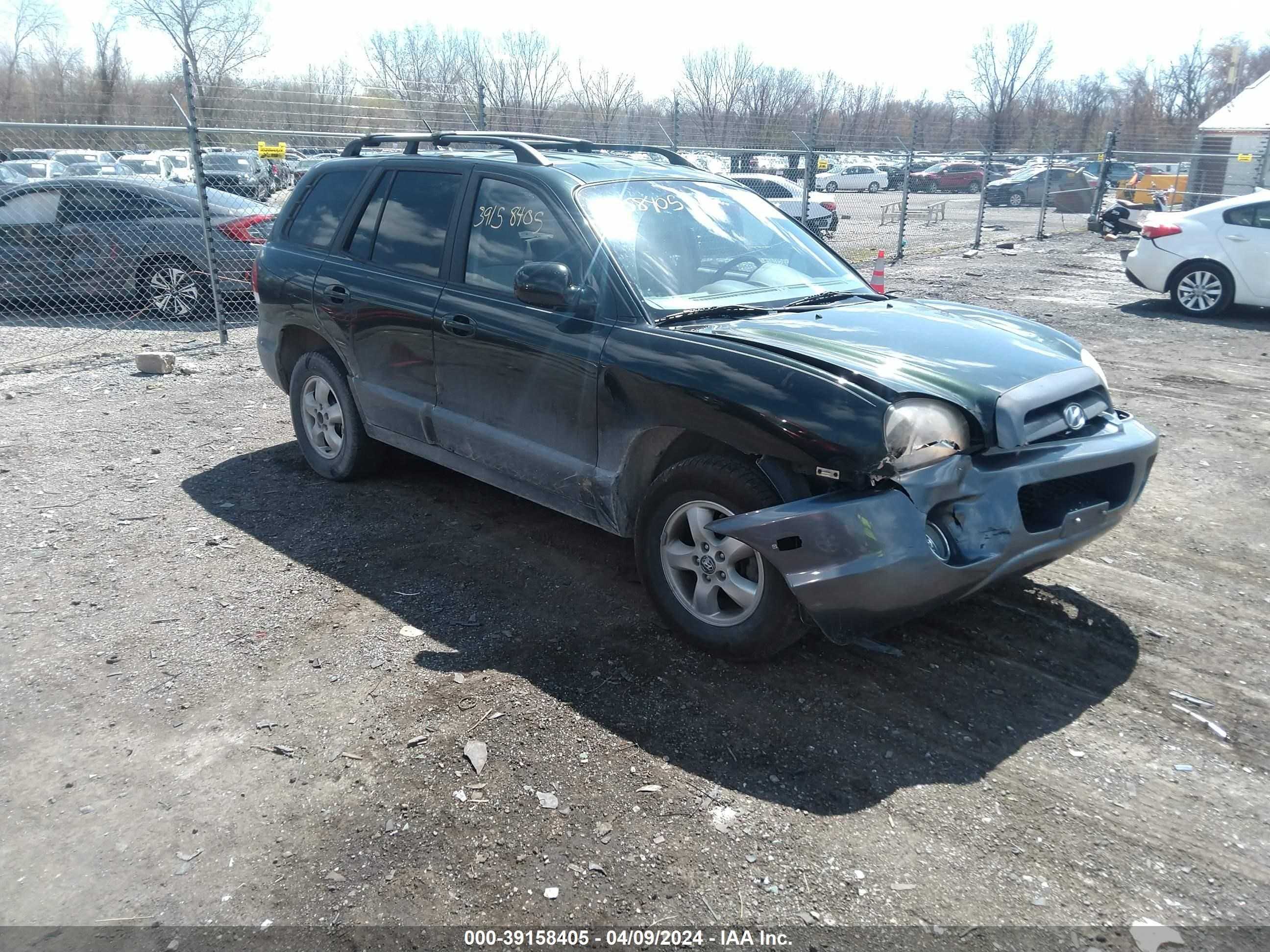 HYUNDAI SANTA FE 2006 km8sc73e46u103595