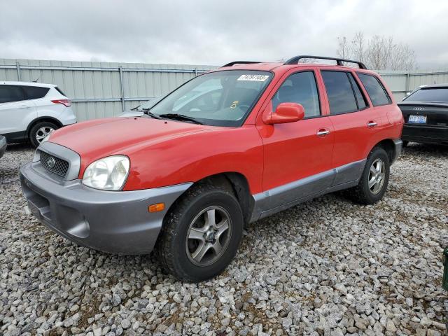 HYUNDAI SANTA FE 2003 km8sc73e53u559732