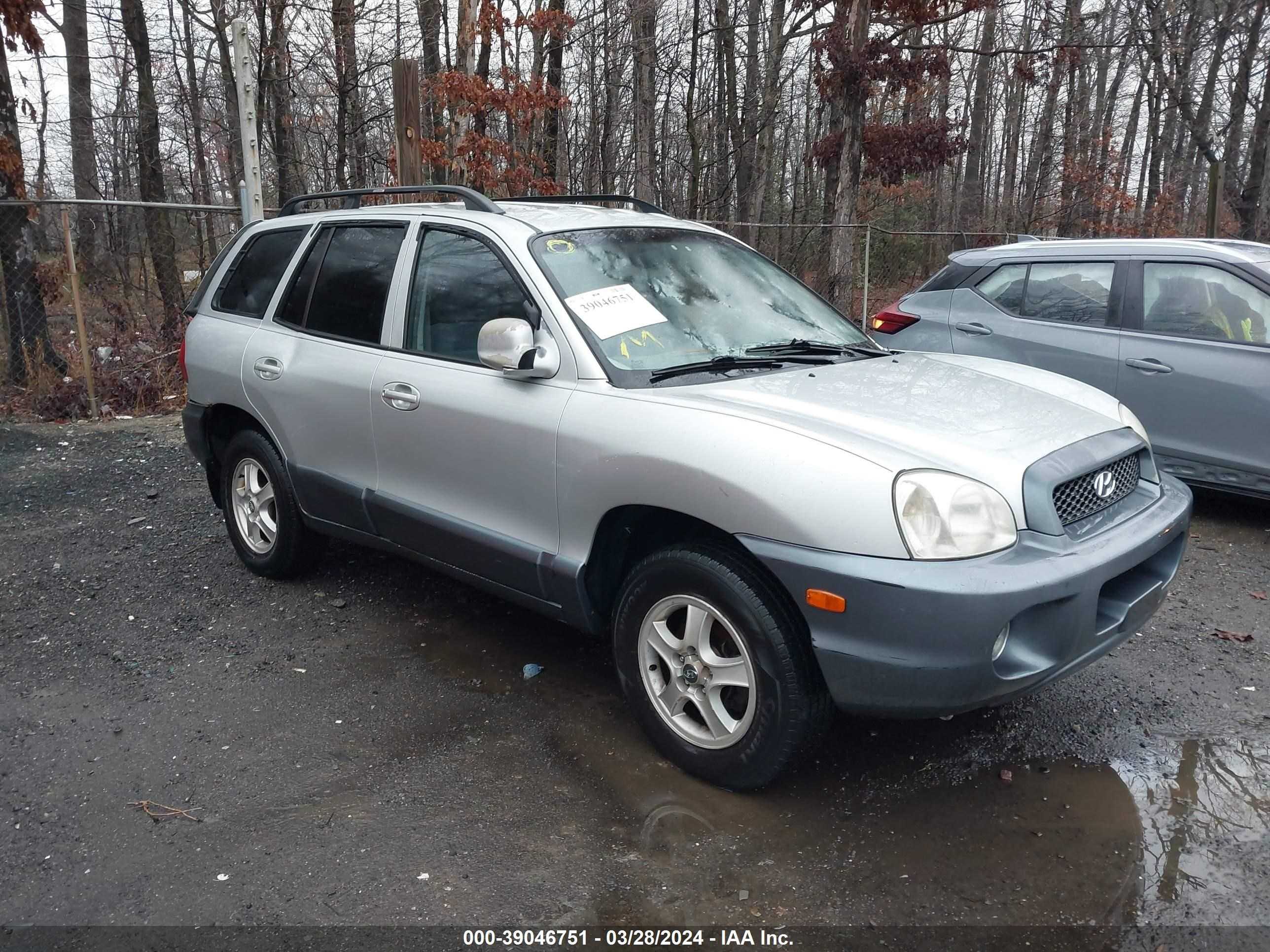 HYUNDAI SANTA FE 2004 km8sc73e54u786355