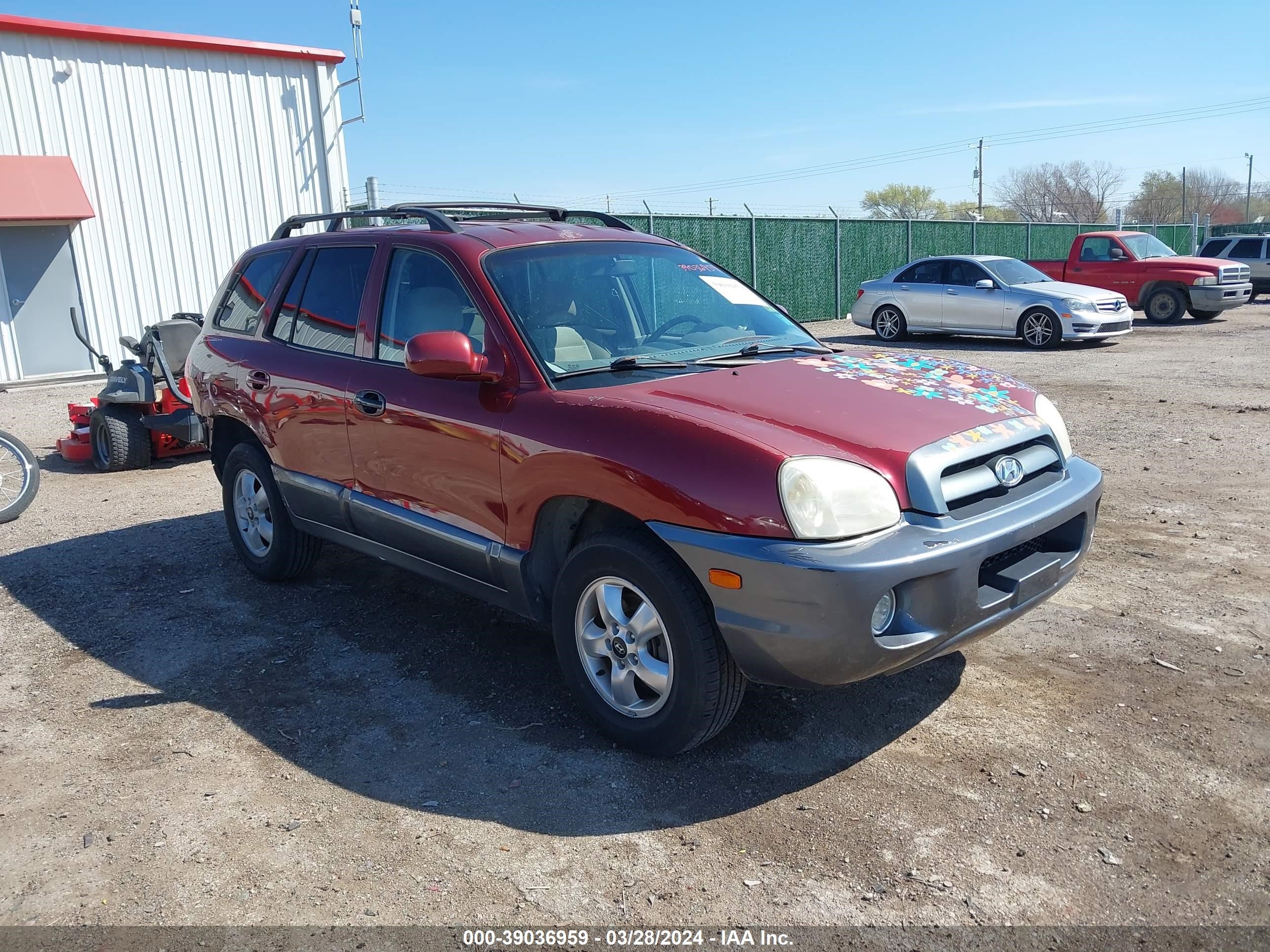 HYUNDAI SANTA FE 2005 km8sc73e55u865591