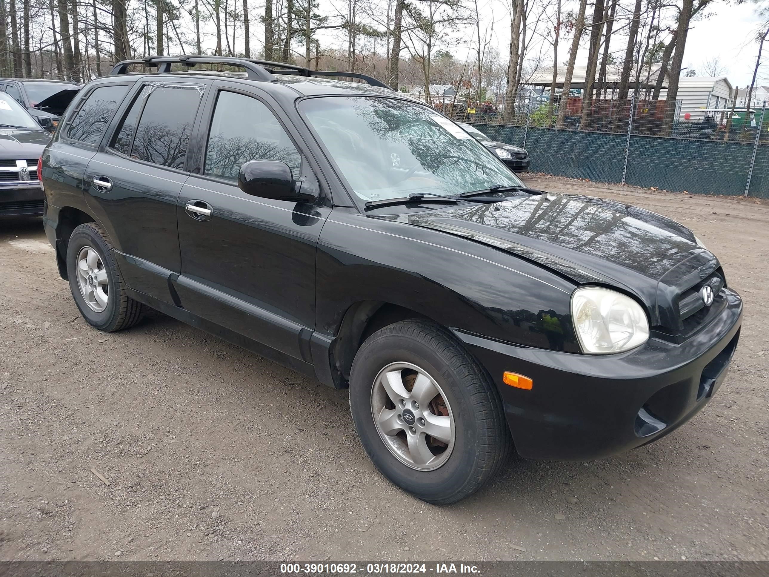 HYUNDAI SANTA FE 2006 km8sc73e66u099243