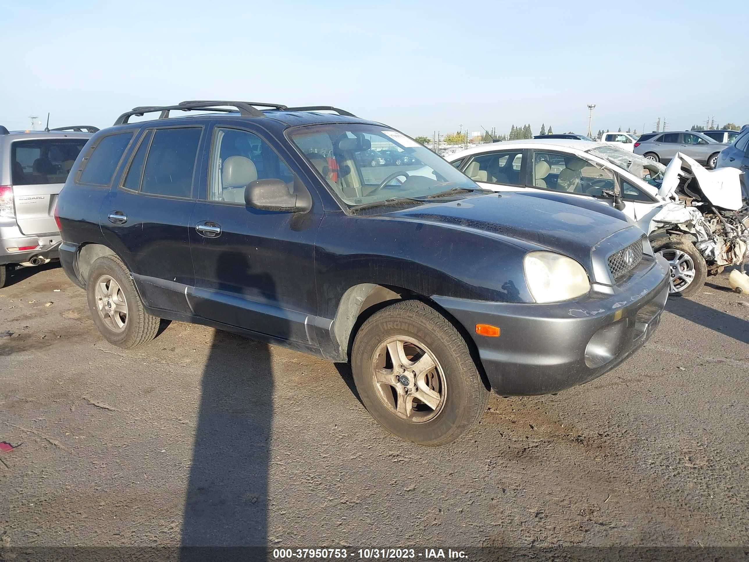 HYUNDAI SANTA FE 2004 km8sc73e74u695779